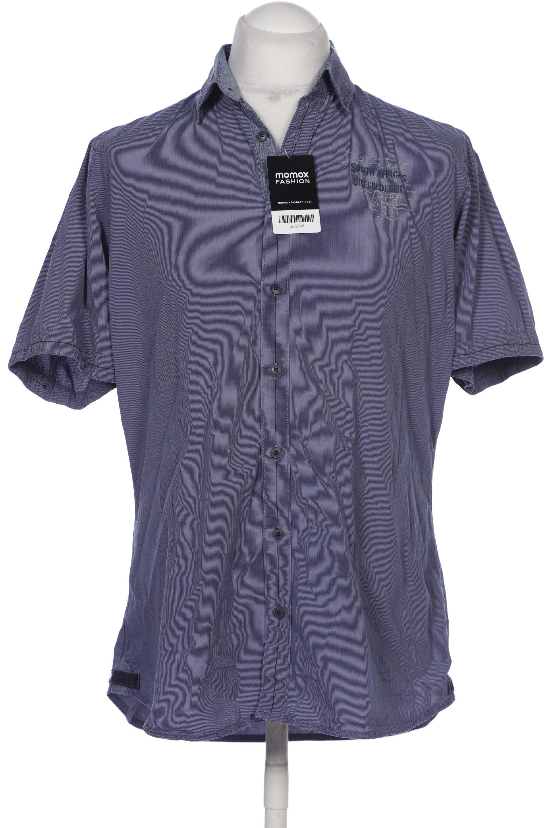 

engbers Herren Hemd, blau, Gr. 48