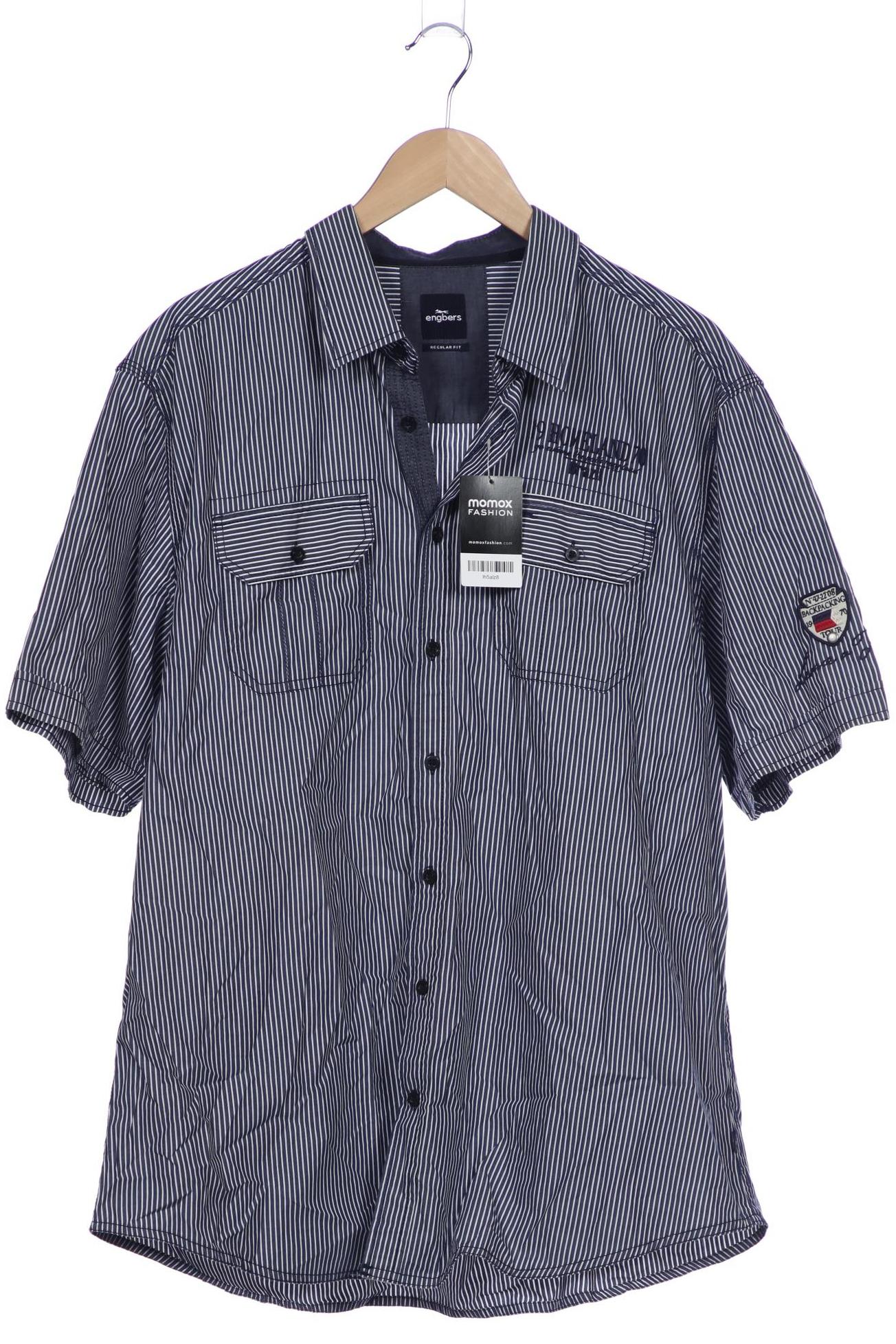

engbers Herren Hemd, marineblau, Gr. 56
