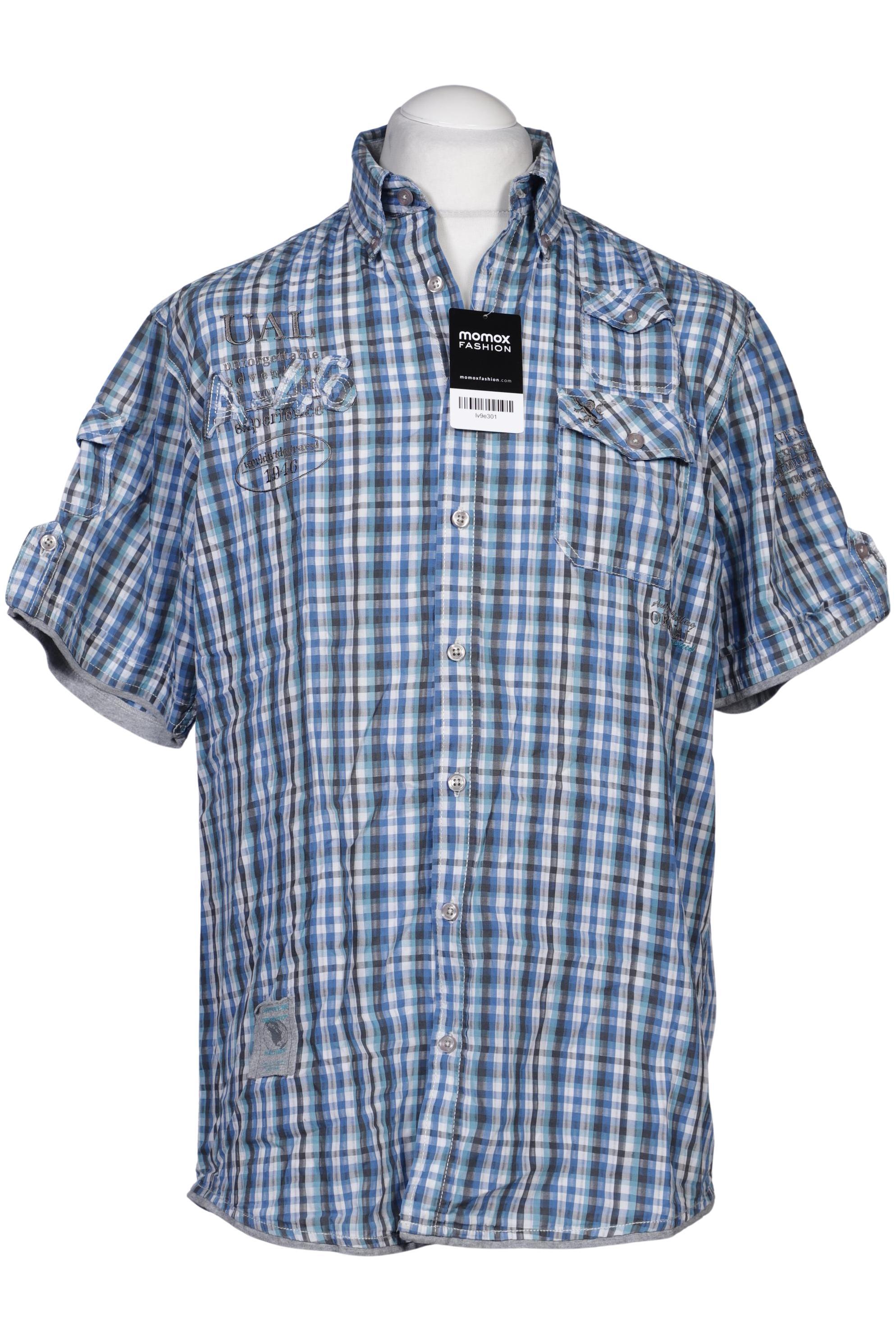 

engbers Herren Hemd, blau, Gr. 48