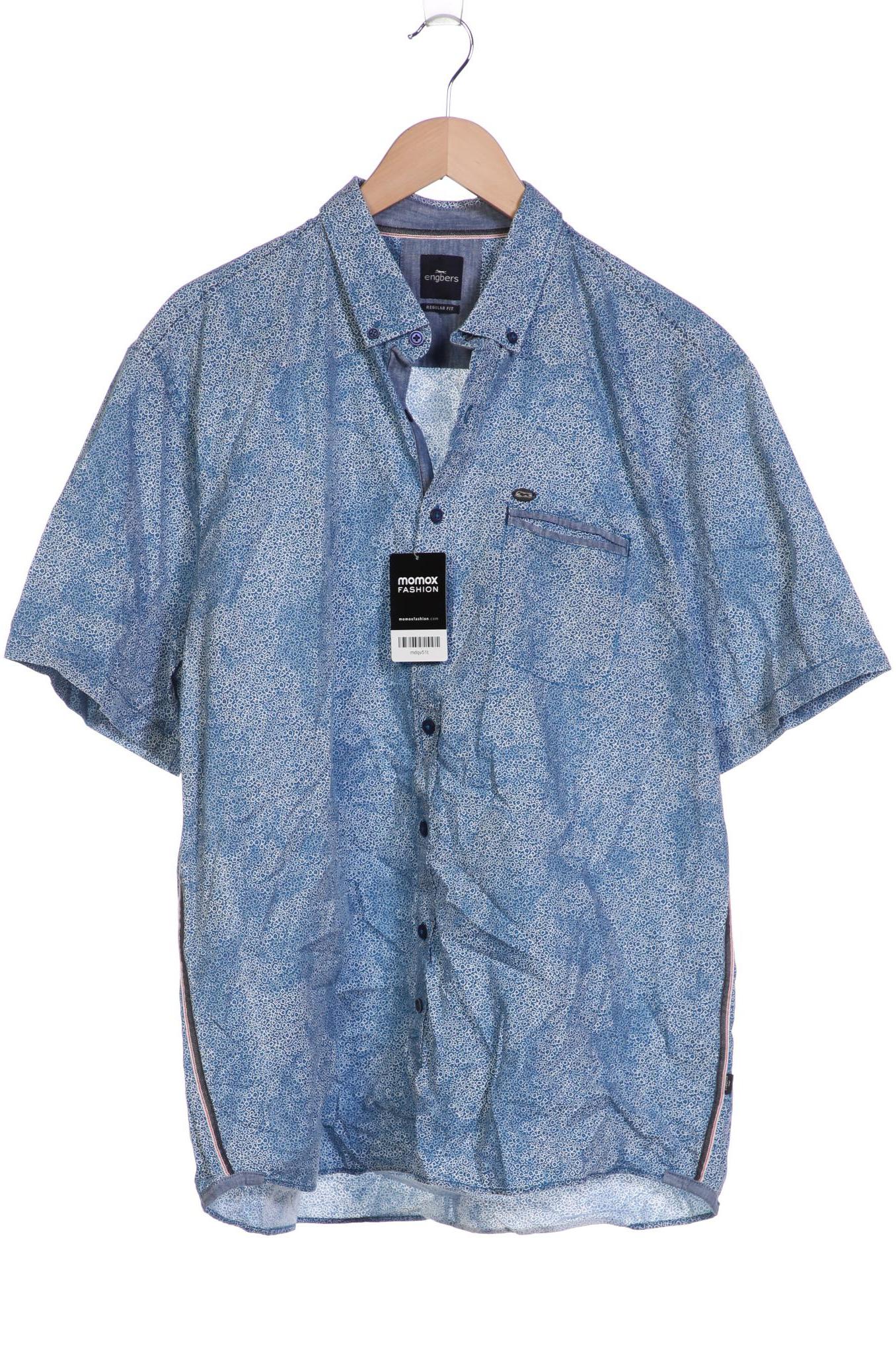 

engbers Herren Hemd, blau, Gr. 56