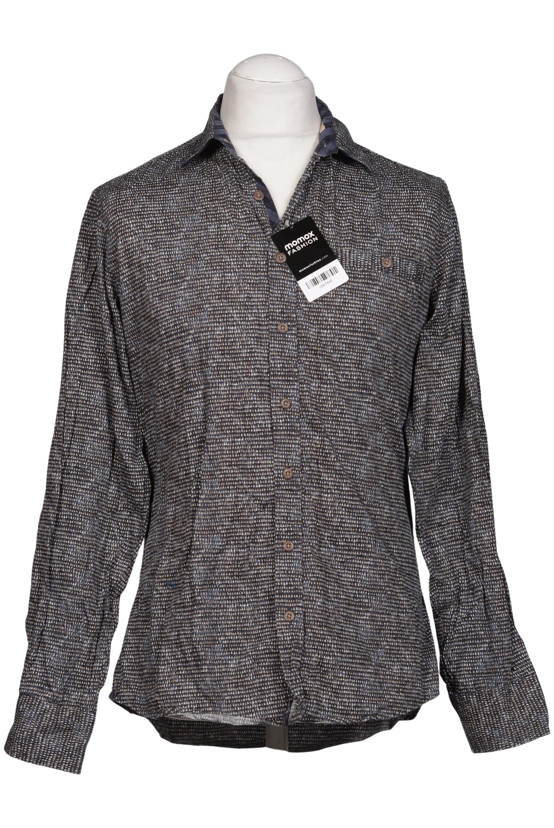 

engbers Herren Hemd, marineblau, Gr. 48