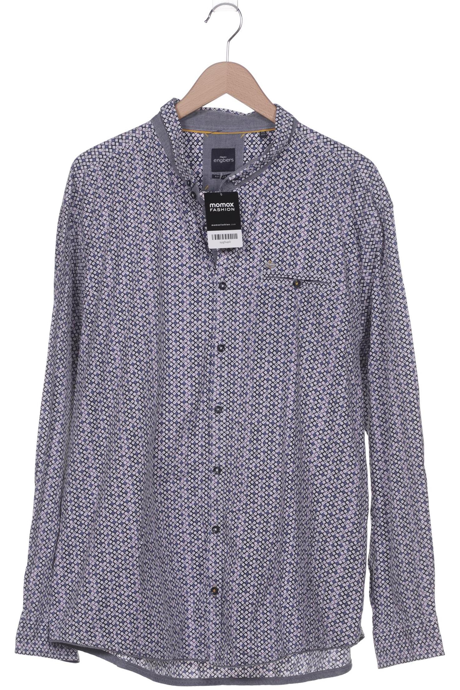 

engbers Herren Hemd, marineblau, Gr. 60