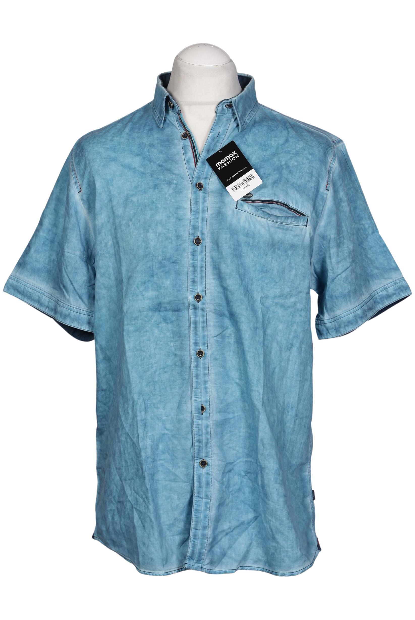 

engbers Herren Hemd, blau, Gr. 52