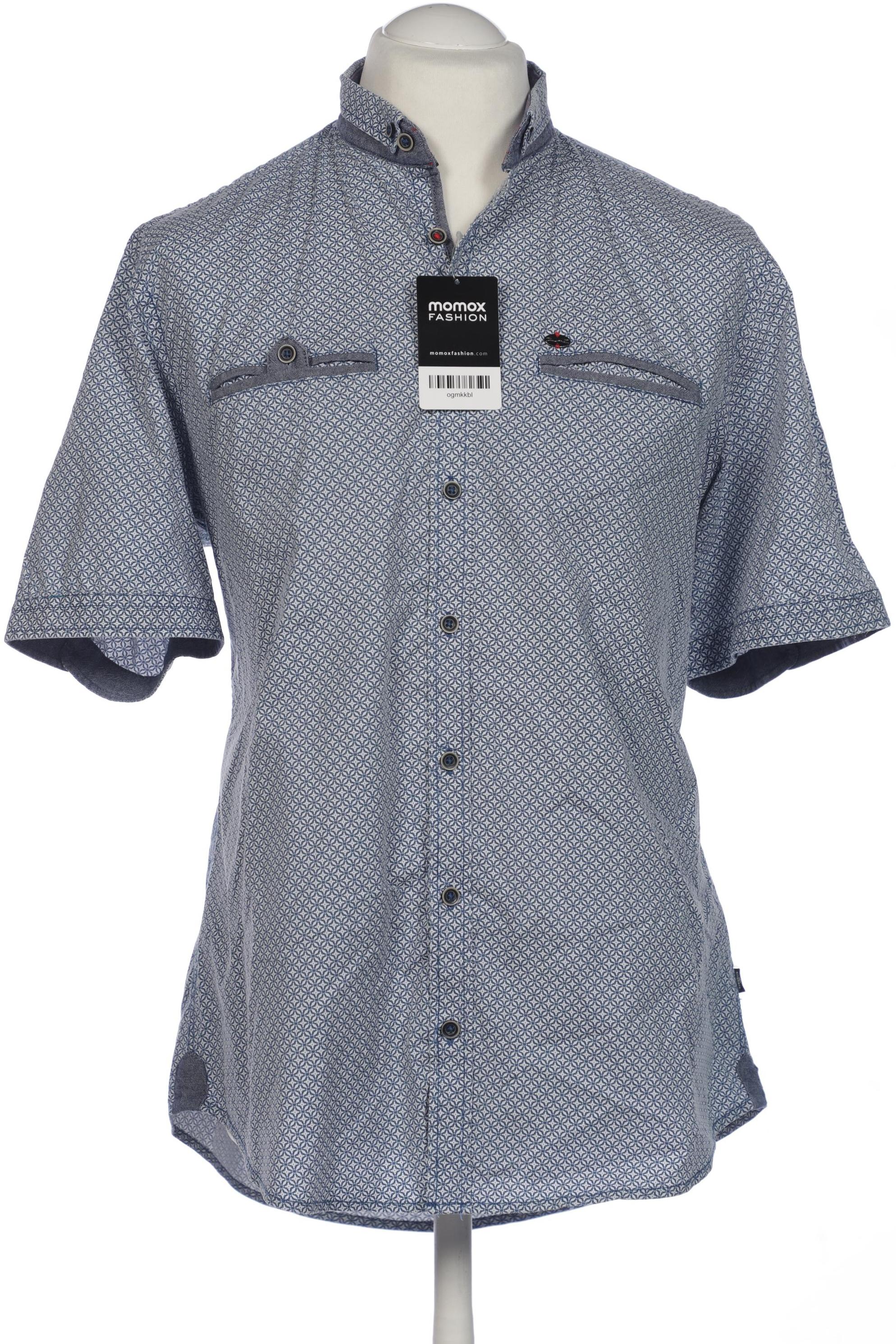 

engbers Herren Hemd, blau, Gr. 52