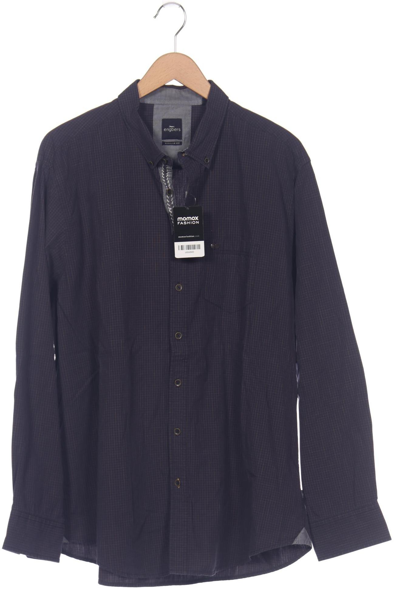 

engbers Herren Hemd, marineblau, Gr. 56