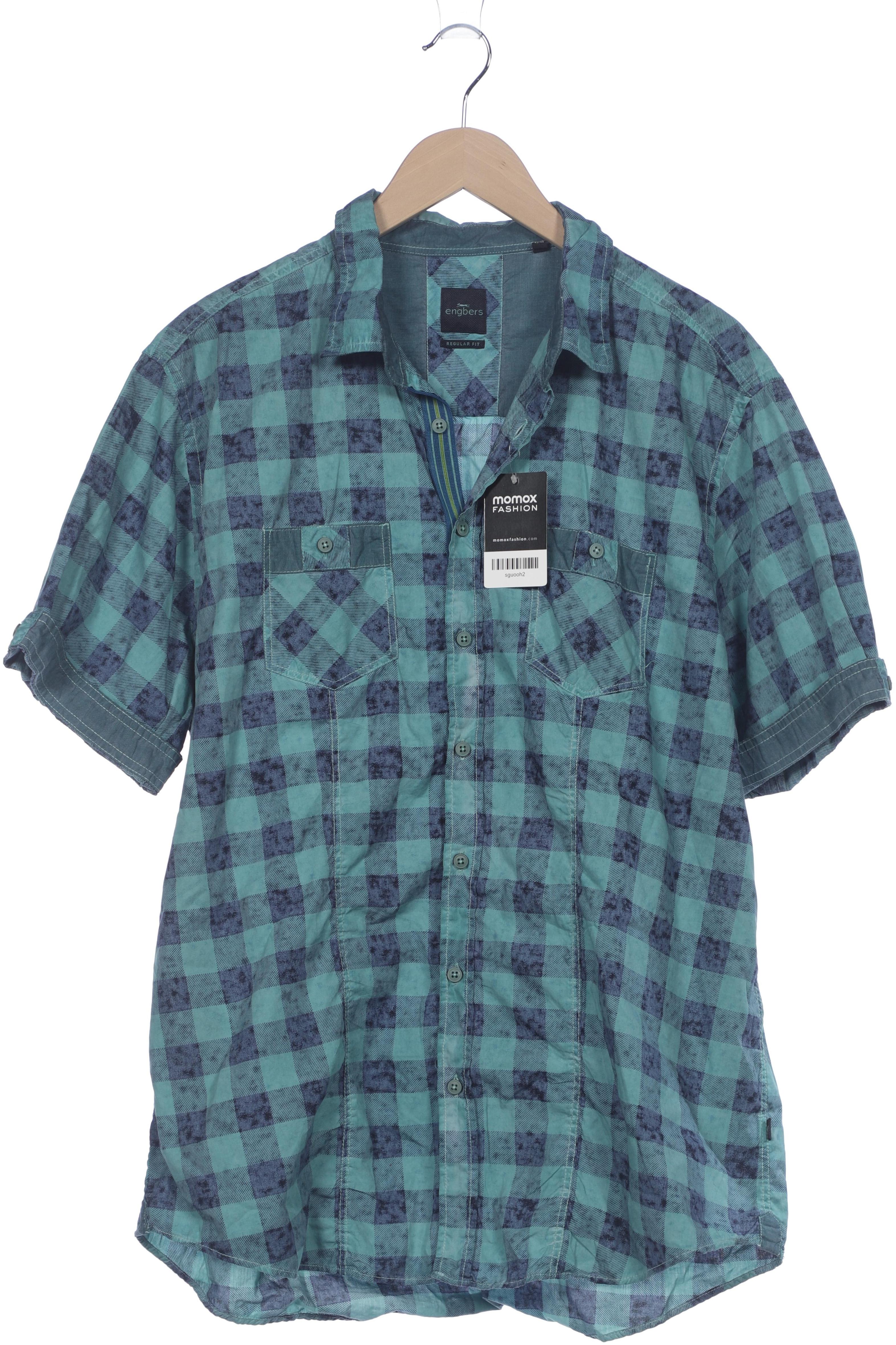 

engbers Herren Hemd, blau, Gr. 56