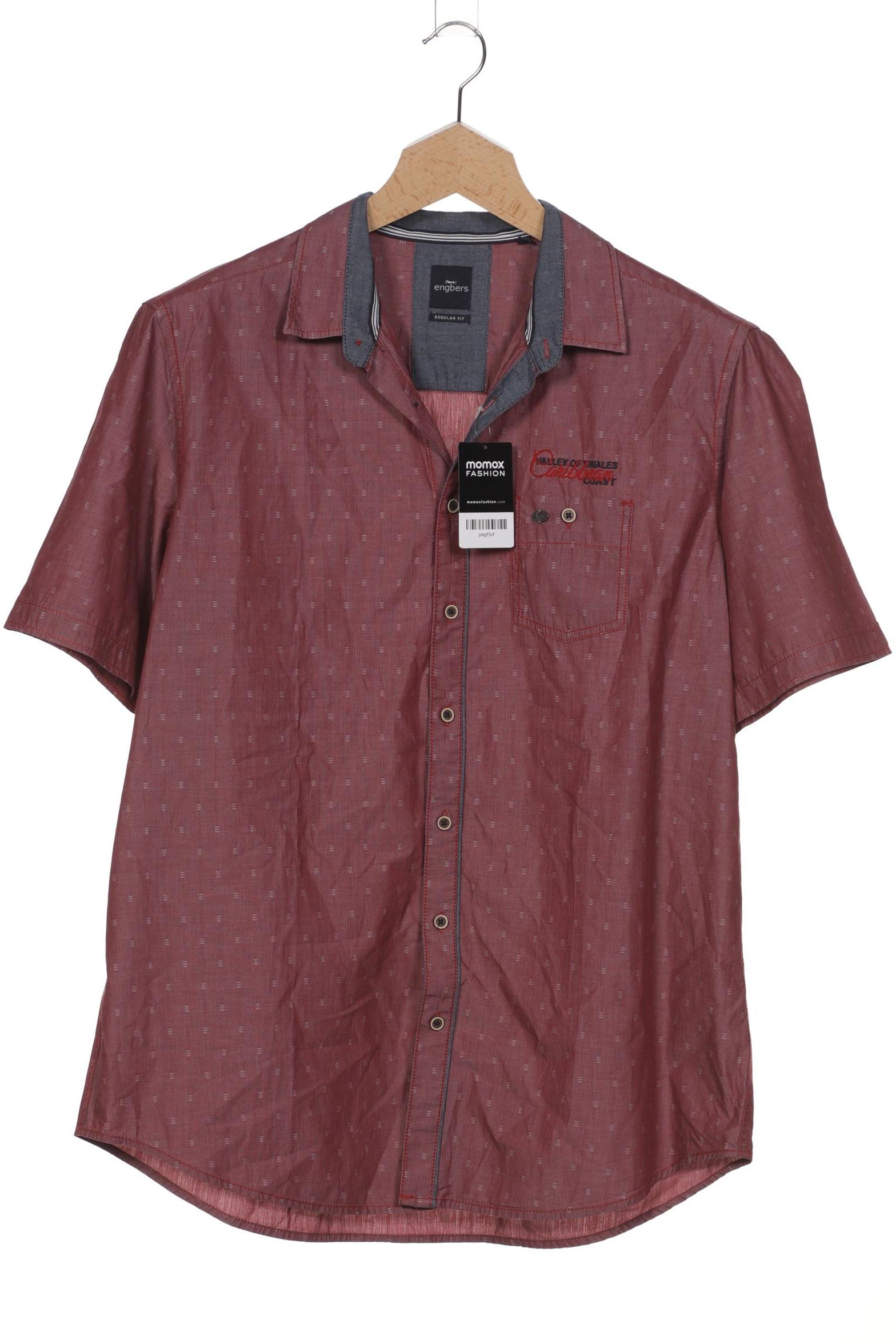 

engbers Herren Hemd, bordeaux, Gr. 56