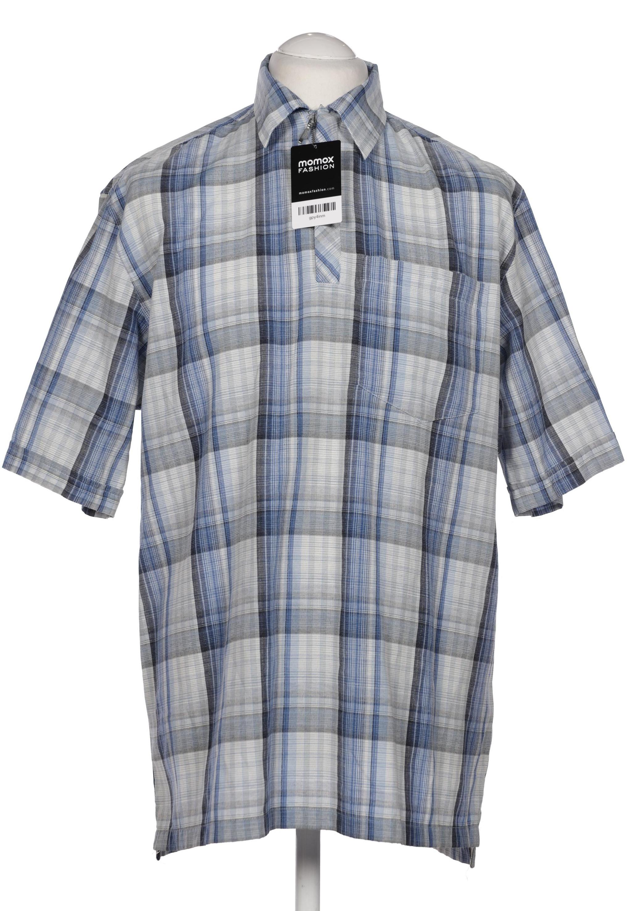 

engbers Herren Hemd, blau, Gr. 48