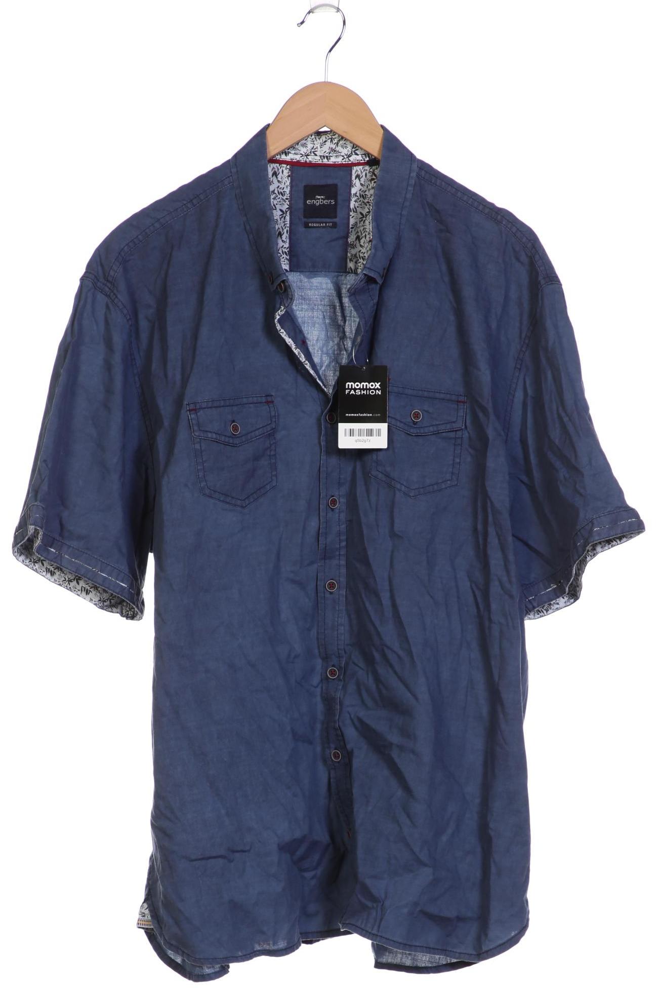 

engbers Herren Hemd, marineblau, Gr. 60