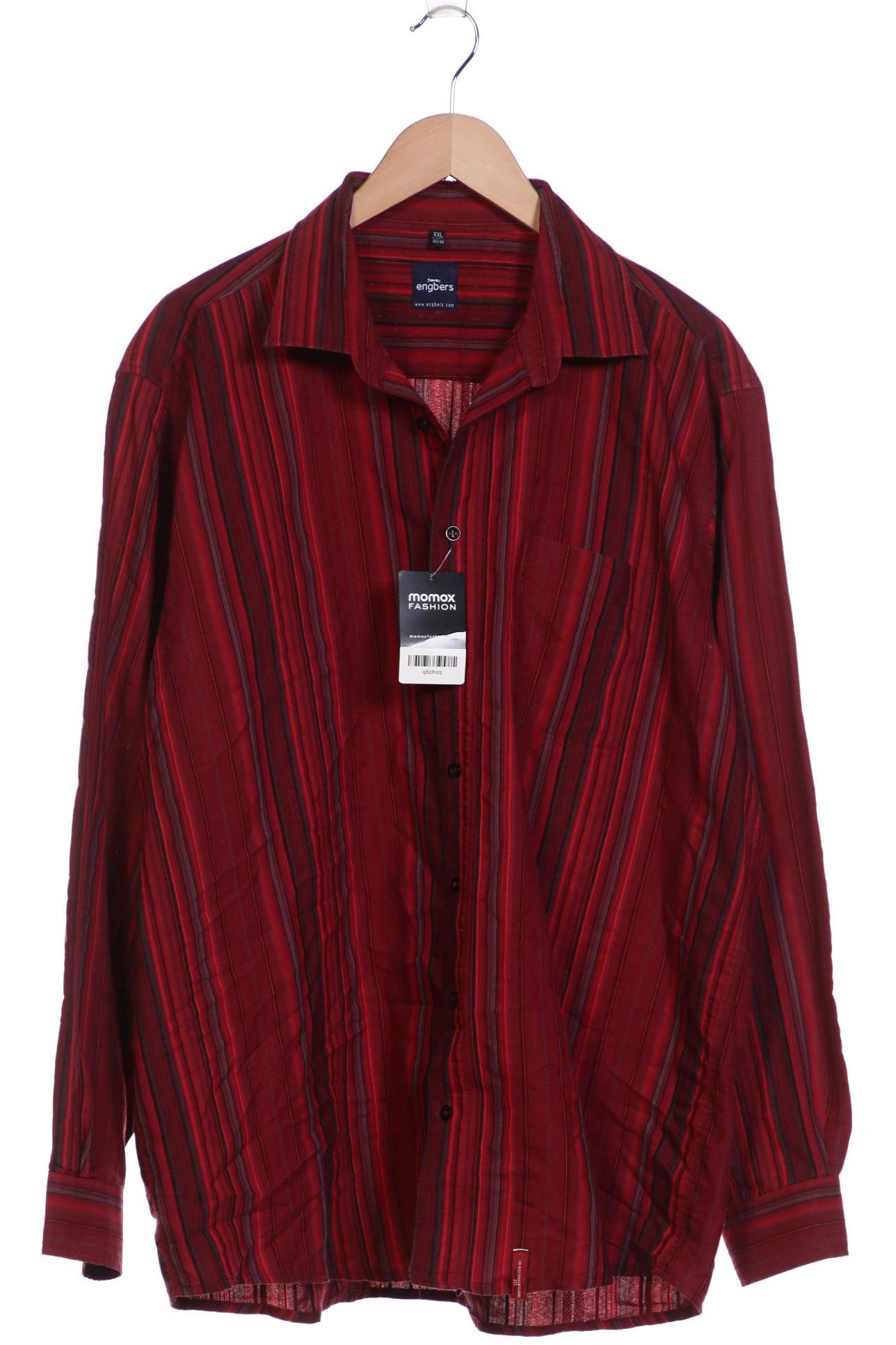 

engbers Herren Hemd, bordeaux, Gr. 56