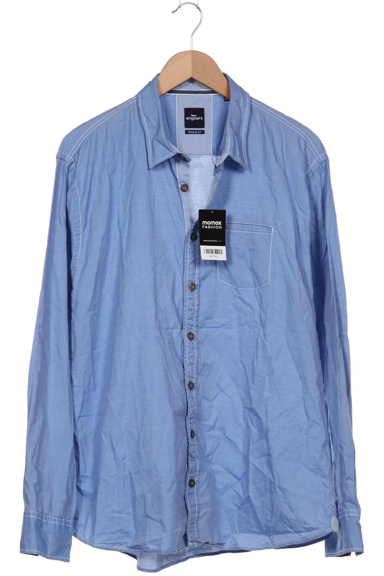 

engbers Herren Hemd, blau