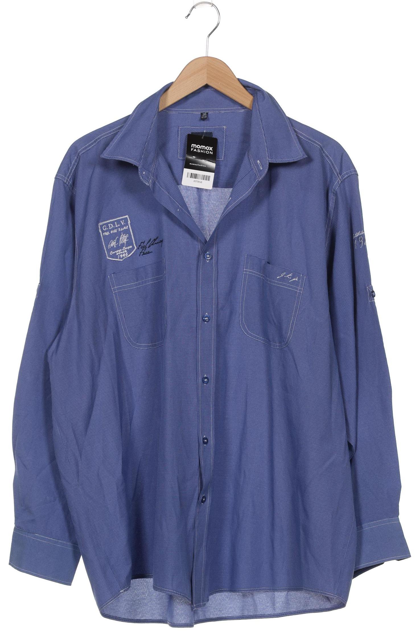 

engbers Herren Hemd, blau, Gr. 58