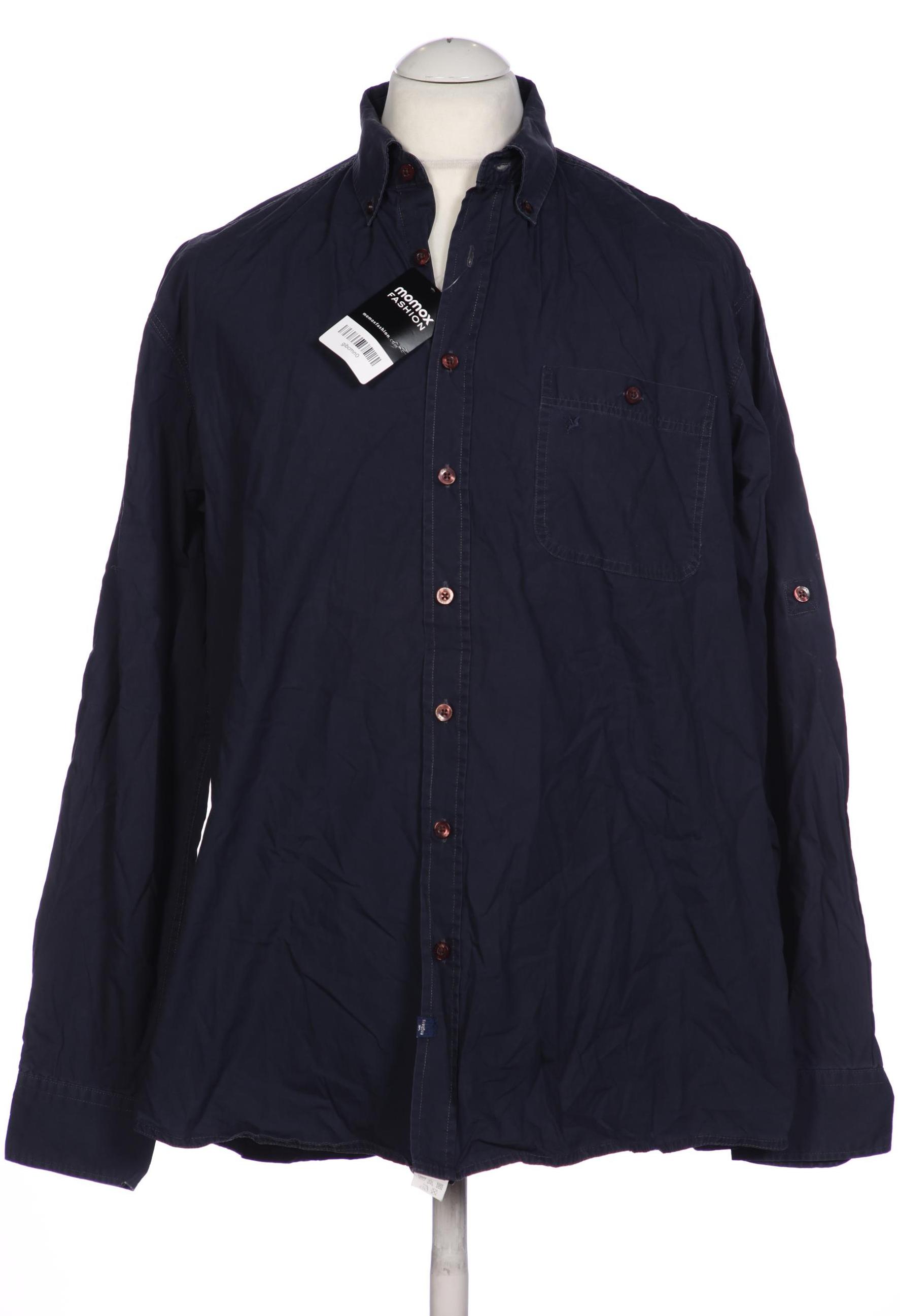 

engbers Herren Hemd, marineblau, Gr. 52