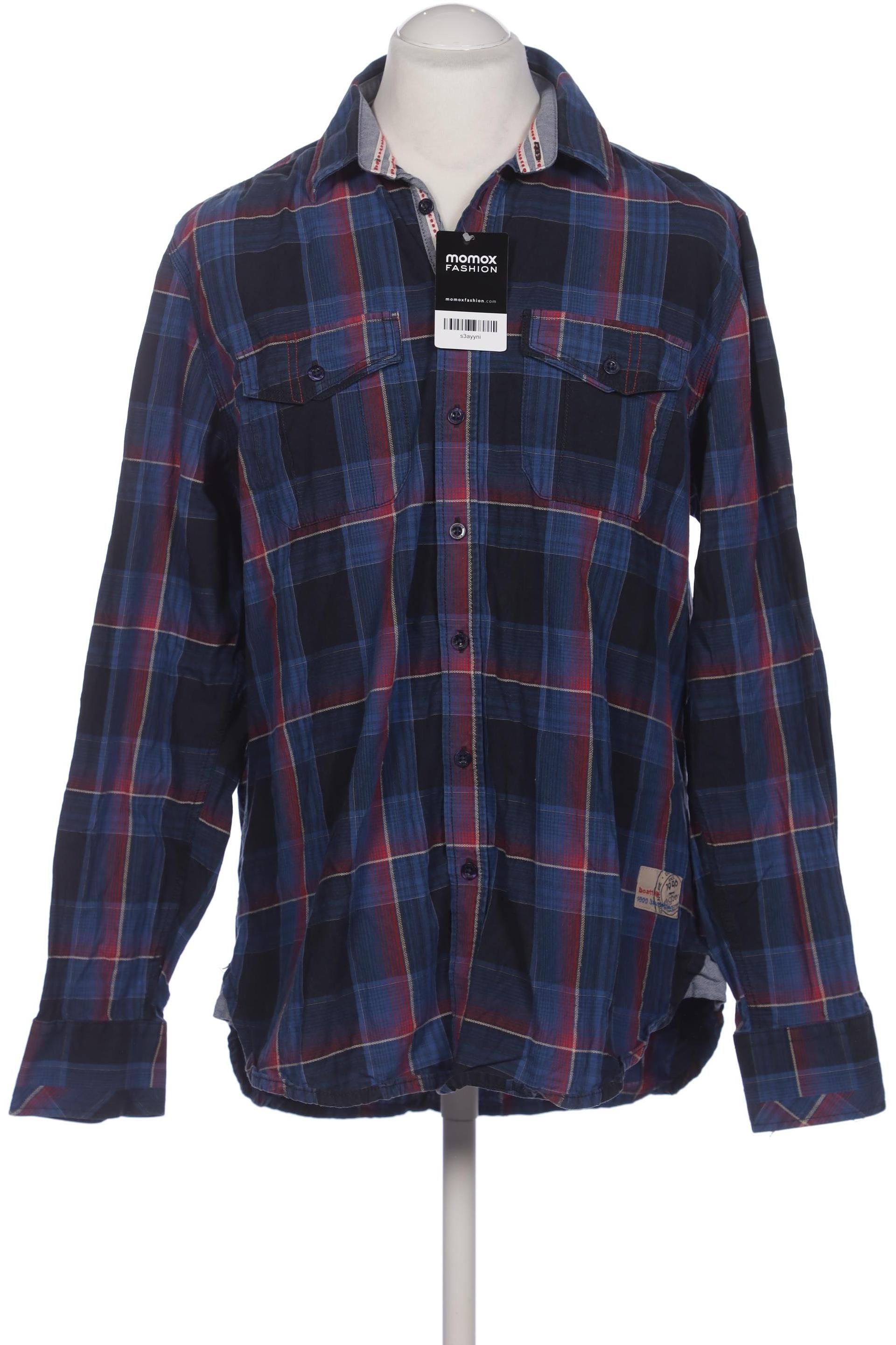 

engbers Herren Hemd, marineblau, Gr. 52