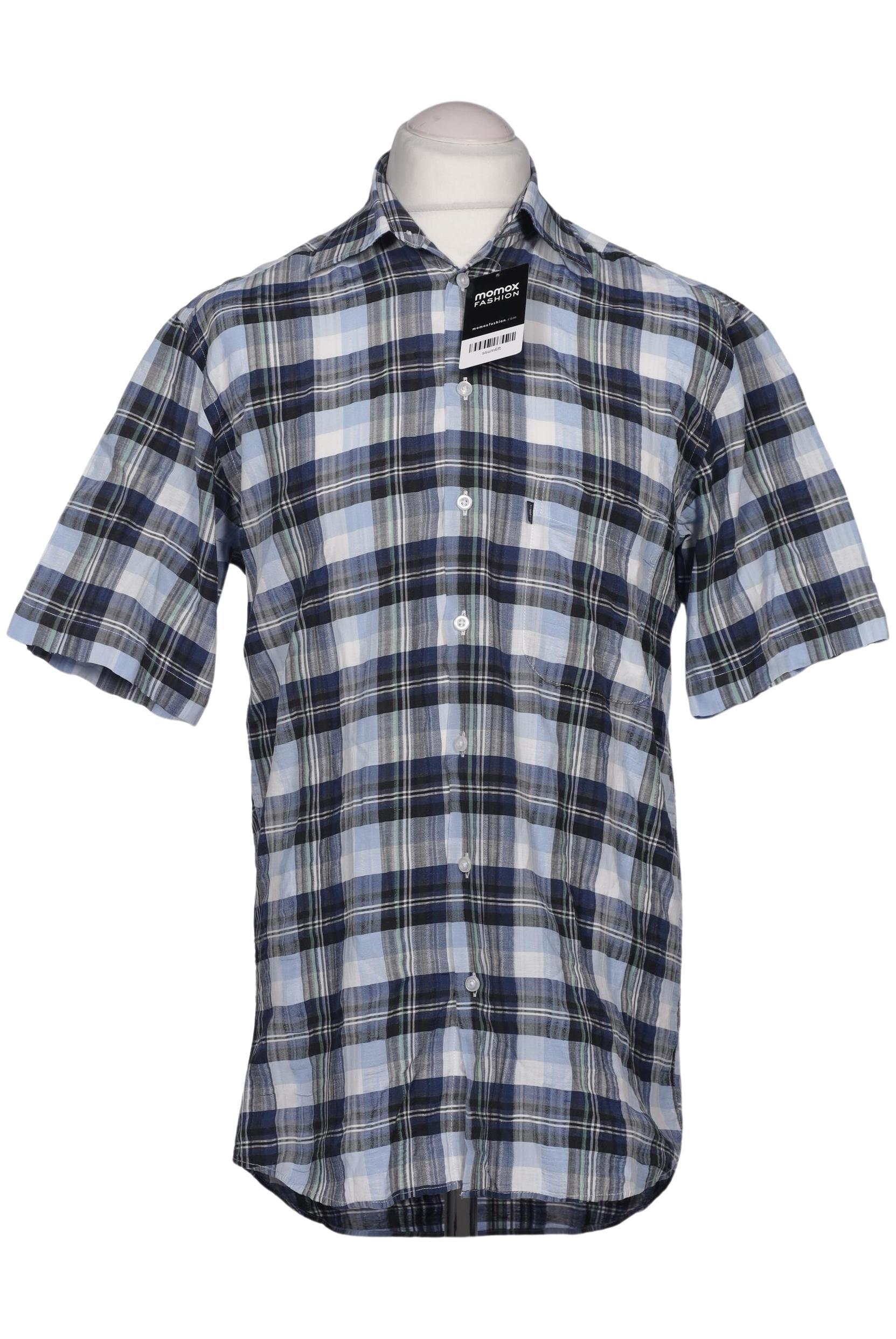 

engbers Herren Hemd, blau, Gr. 48