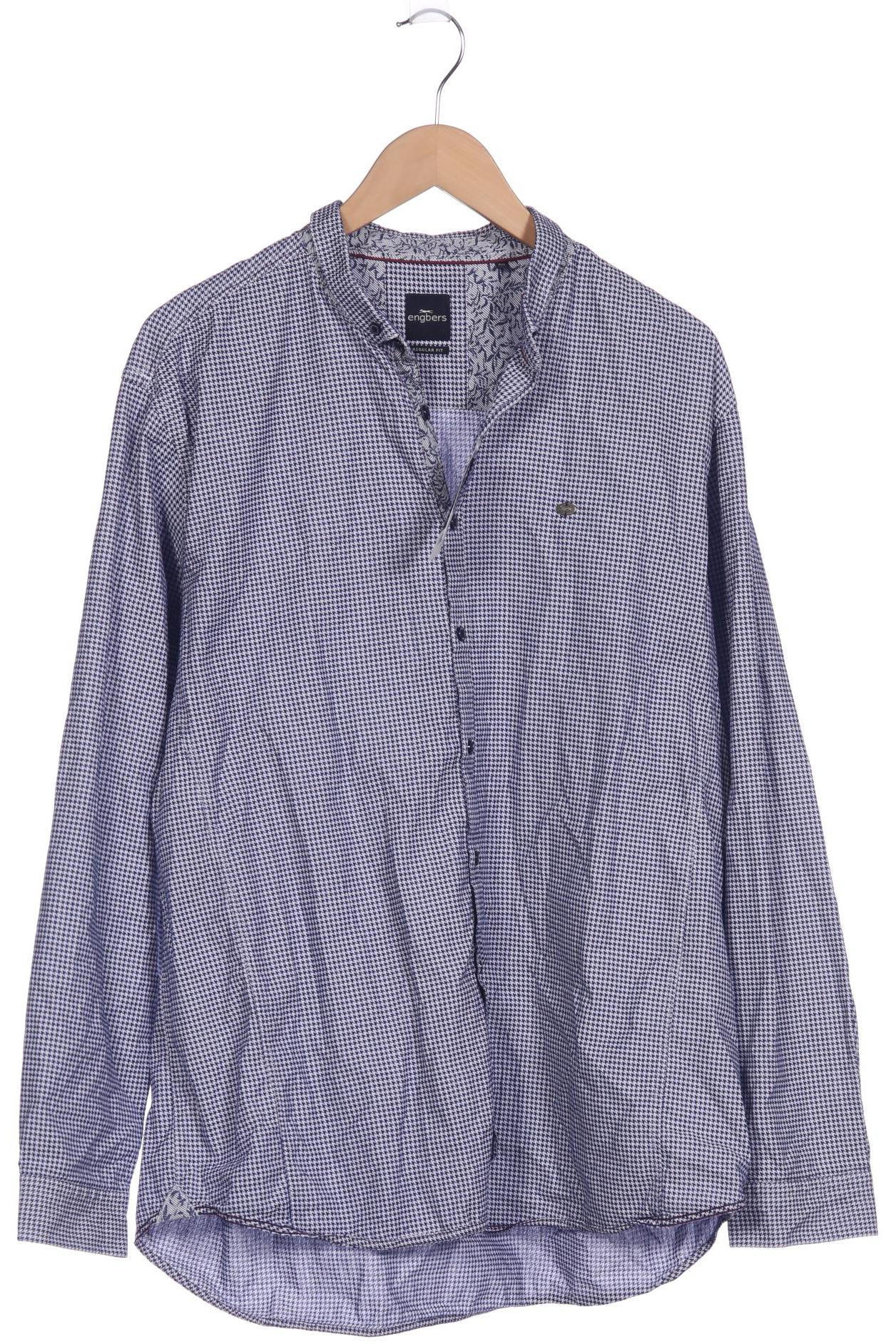 

engbers Herren Hemd, marineblau, Gr. 58