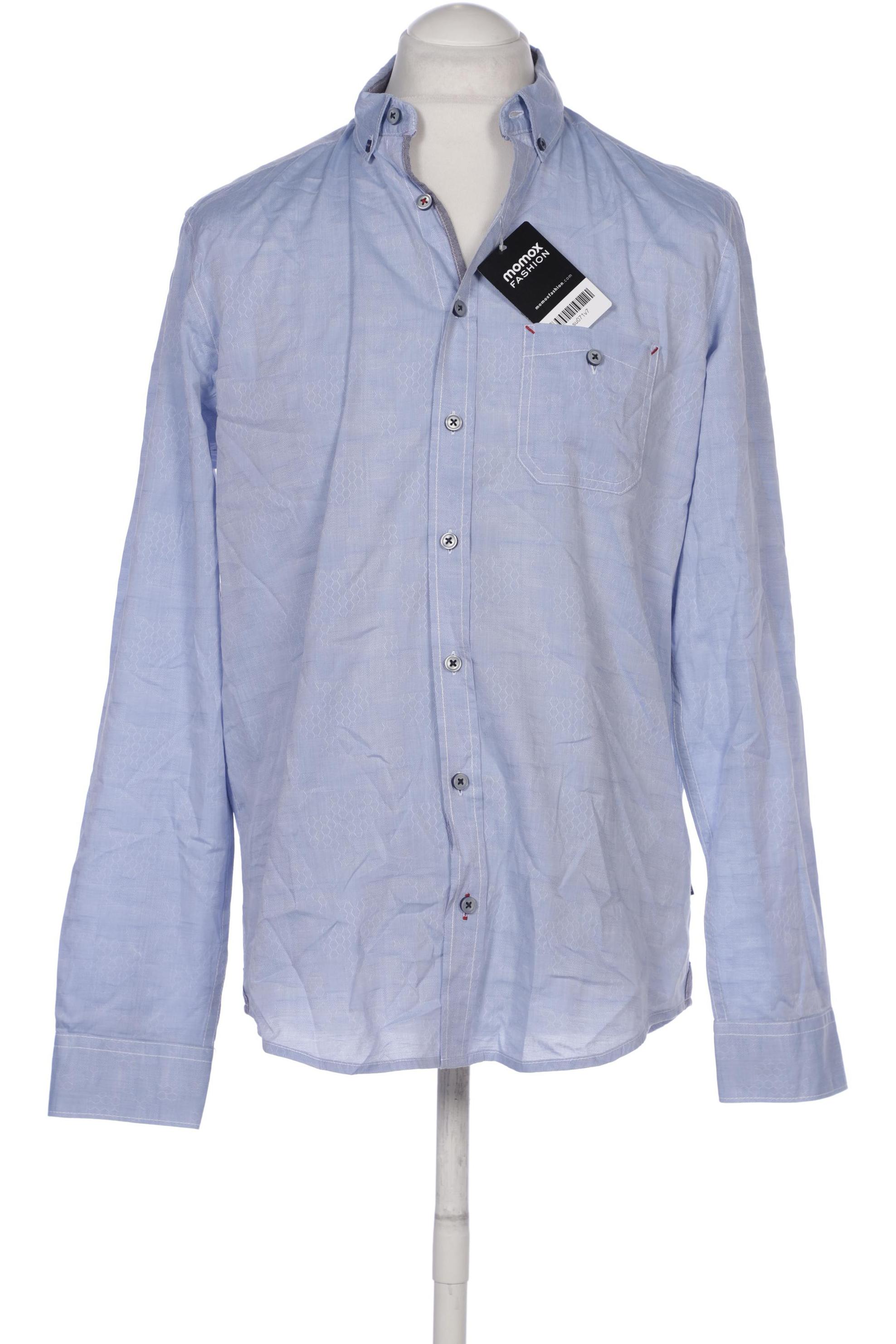 

engbers Herren Hemd, blau, Gr. 48