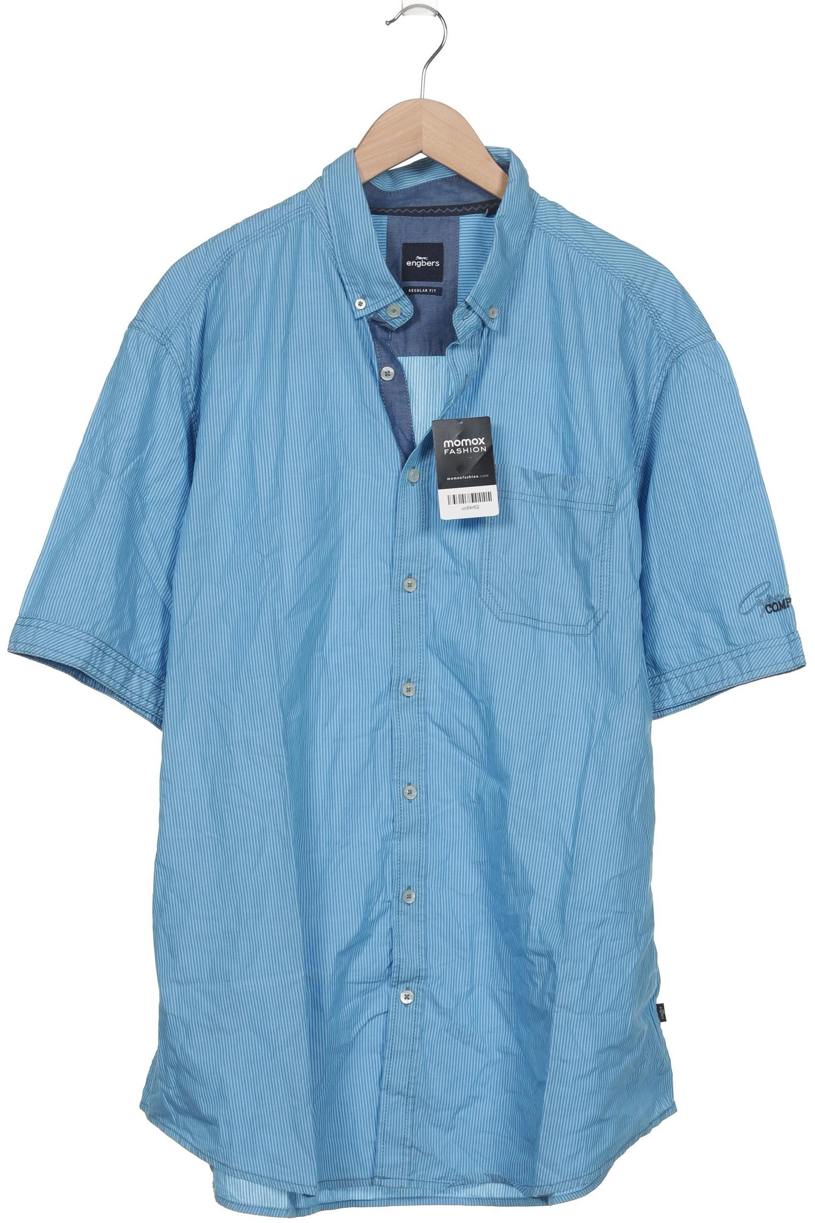 

engbers Herren Hemd, blau, Gr. 58