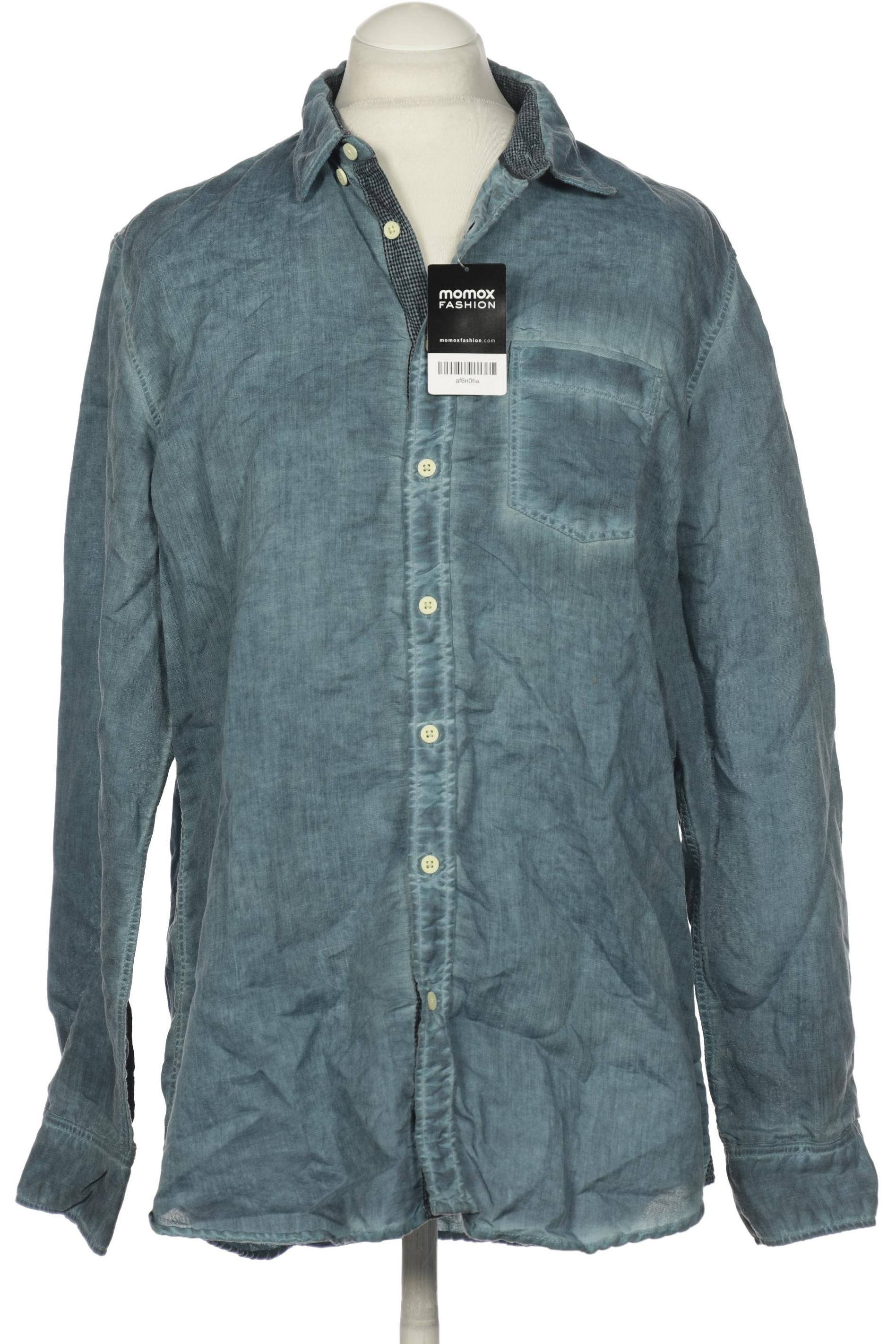 

engbers Herren Hemd, blau, Gr. 52