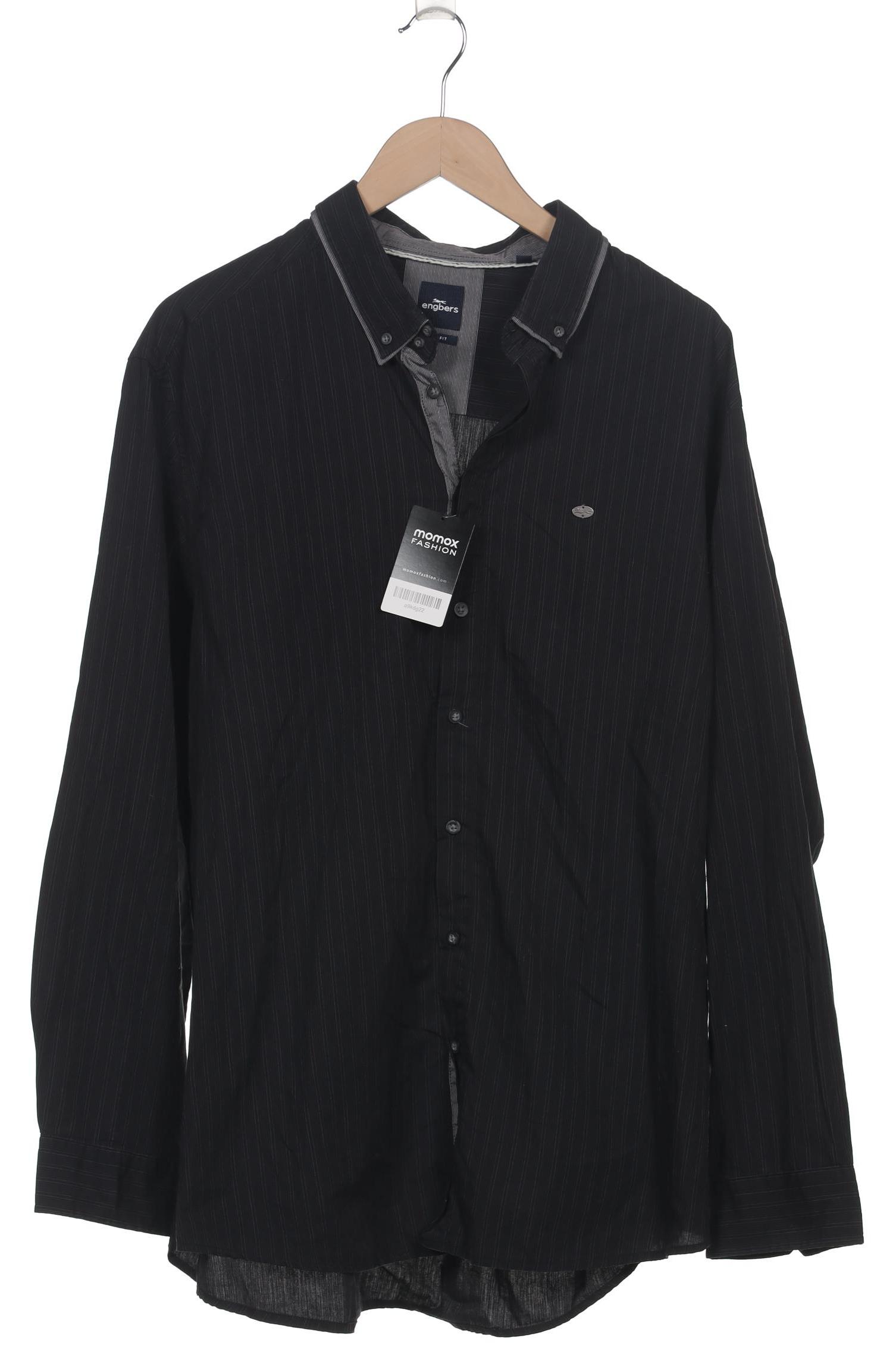 

engbers Herren Hemd, schwarz, Gr. 58