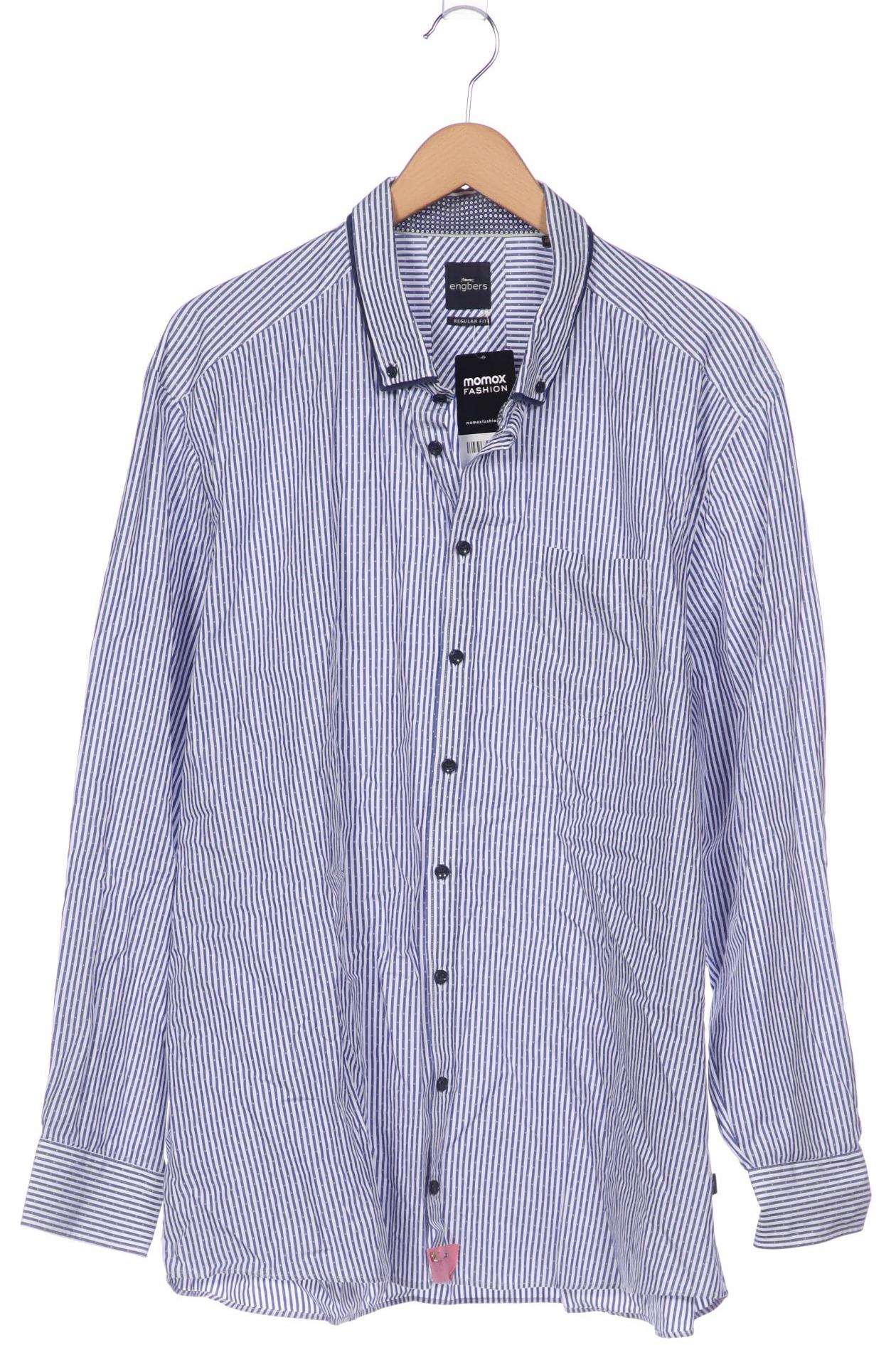 

engbers Herren Hemd, blau, Gr. 60