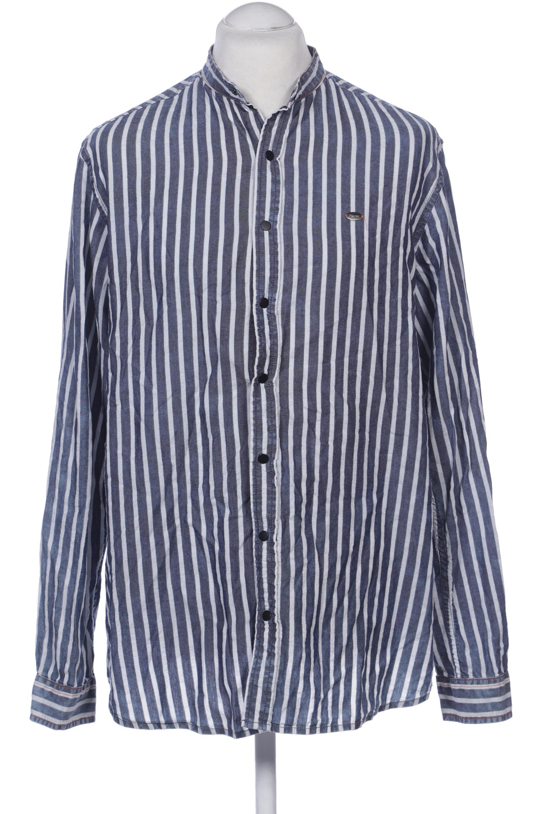 

engbers Herren Hemd, blau, Gr. 52