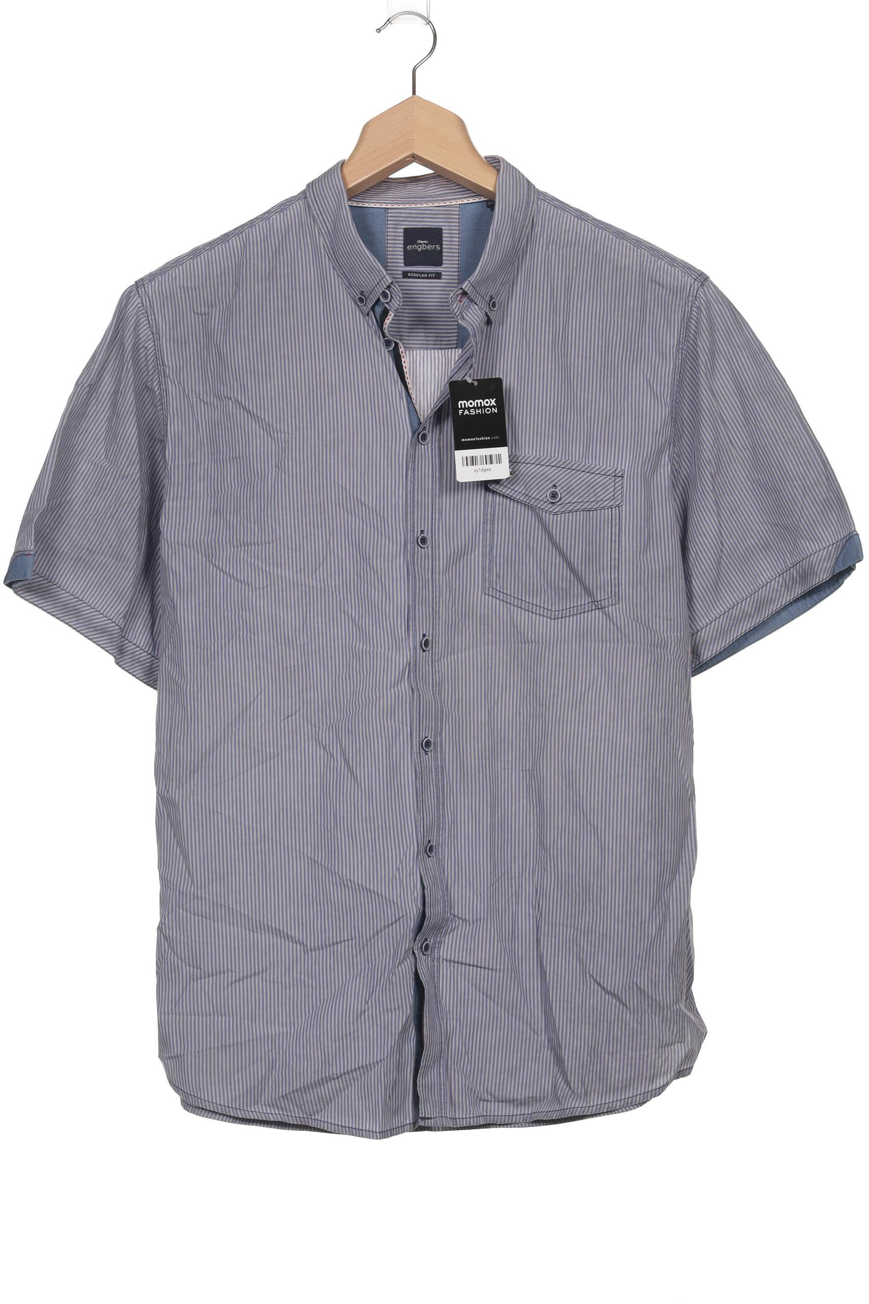

engbers Herren Hemd, blau, Gr. 56