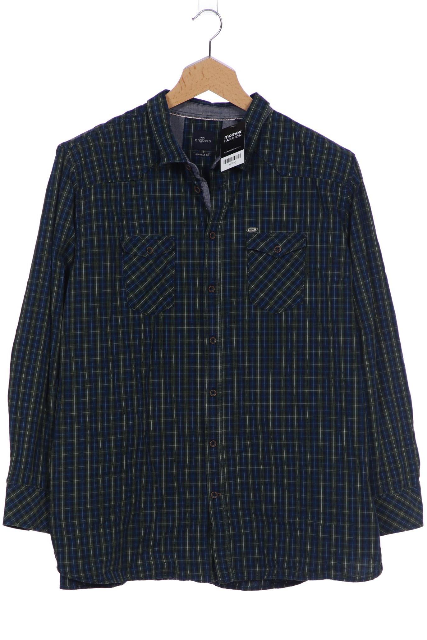 

engbers Herren Hemd, grün, Gr. 60