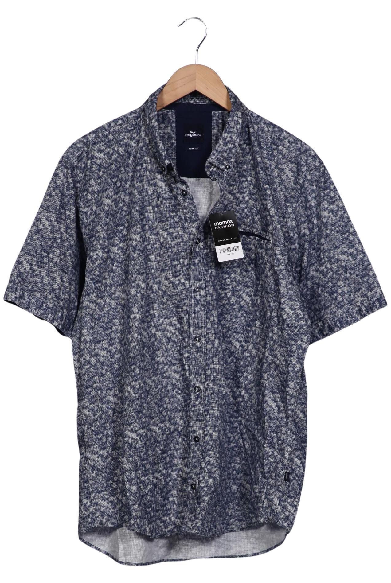 

engbers Herren Hemd, marineblau, Gr. 56