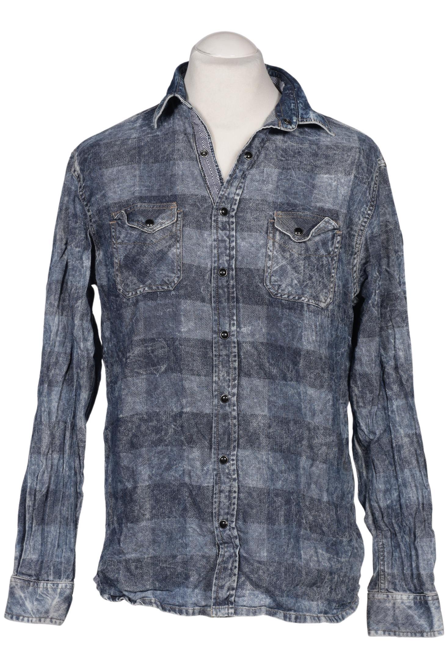 

engbers Herren Hemd, blau, Gr. 52