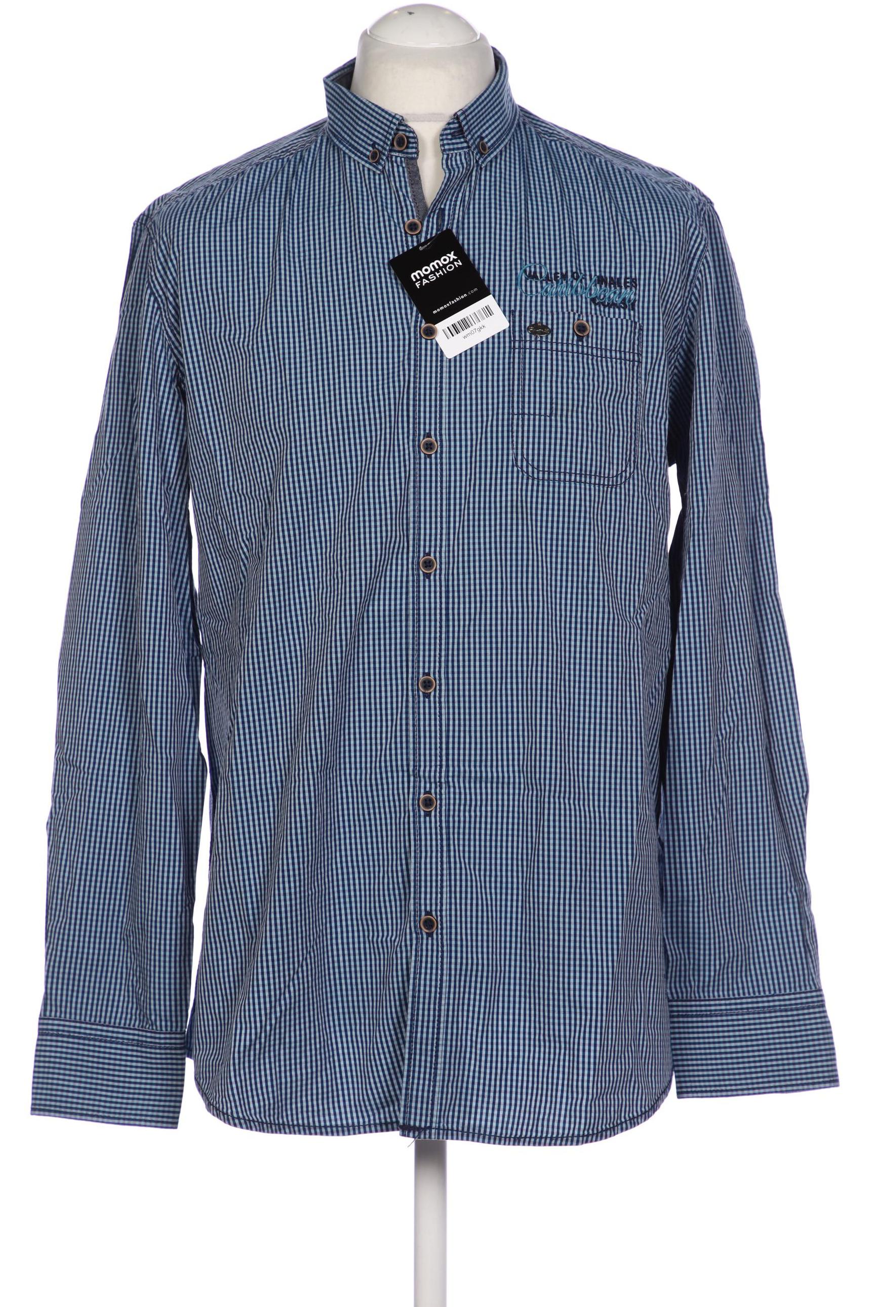 

engbers Herren Hemd, blau, Gr. 52