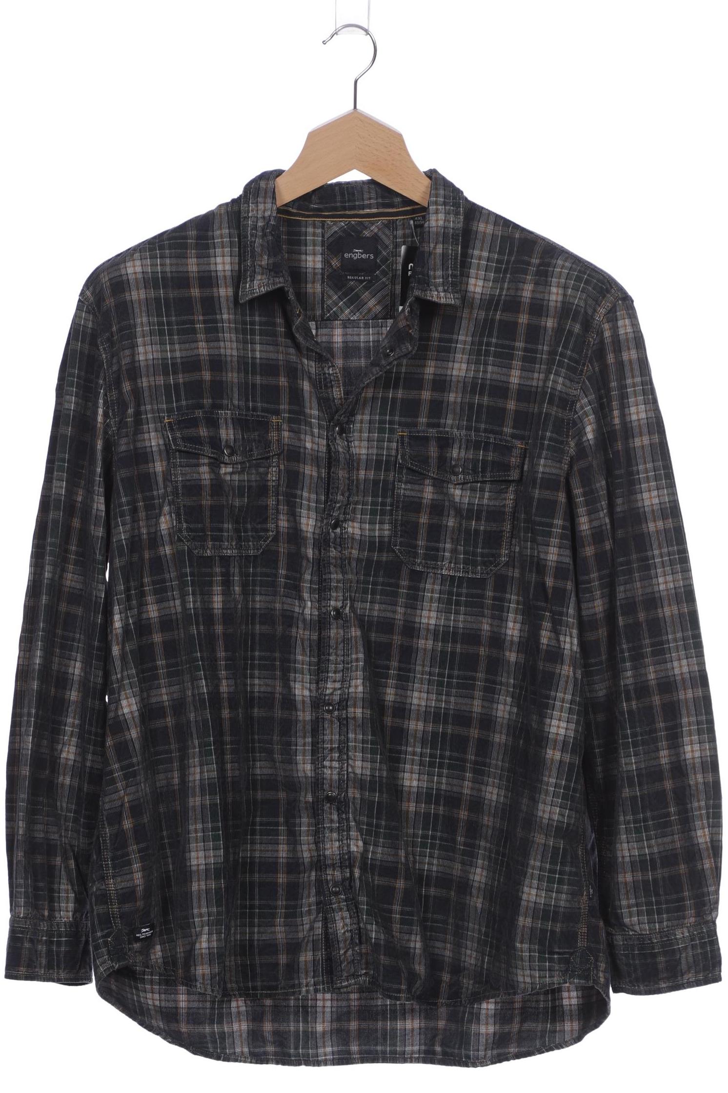 

engbers Herren Hemd, marineblau, Gr. 60