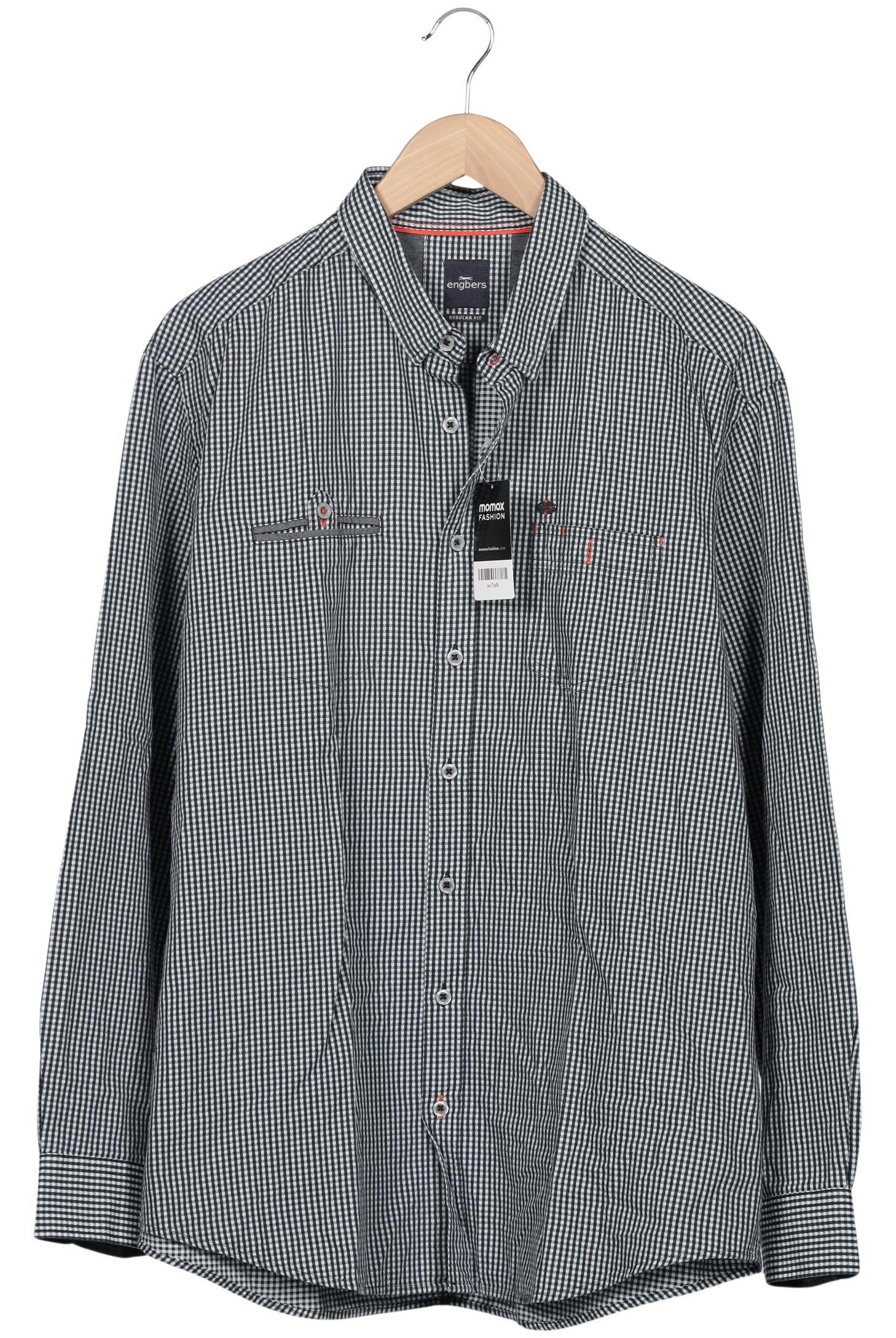 

engbers Herren Hemd, marineblau, Gr. 56