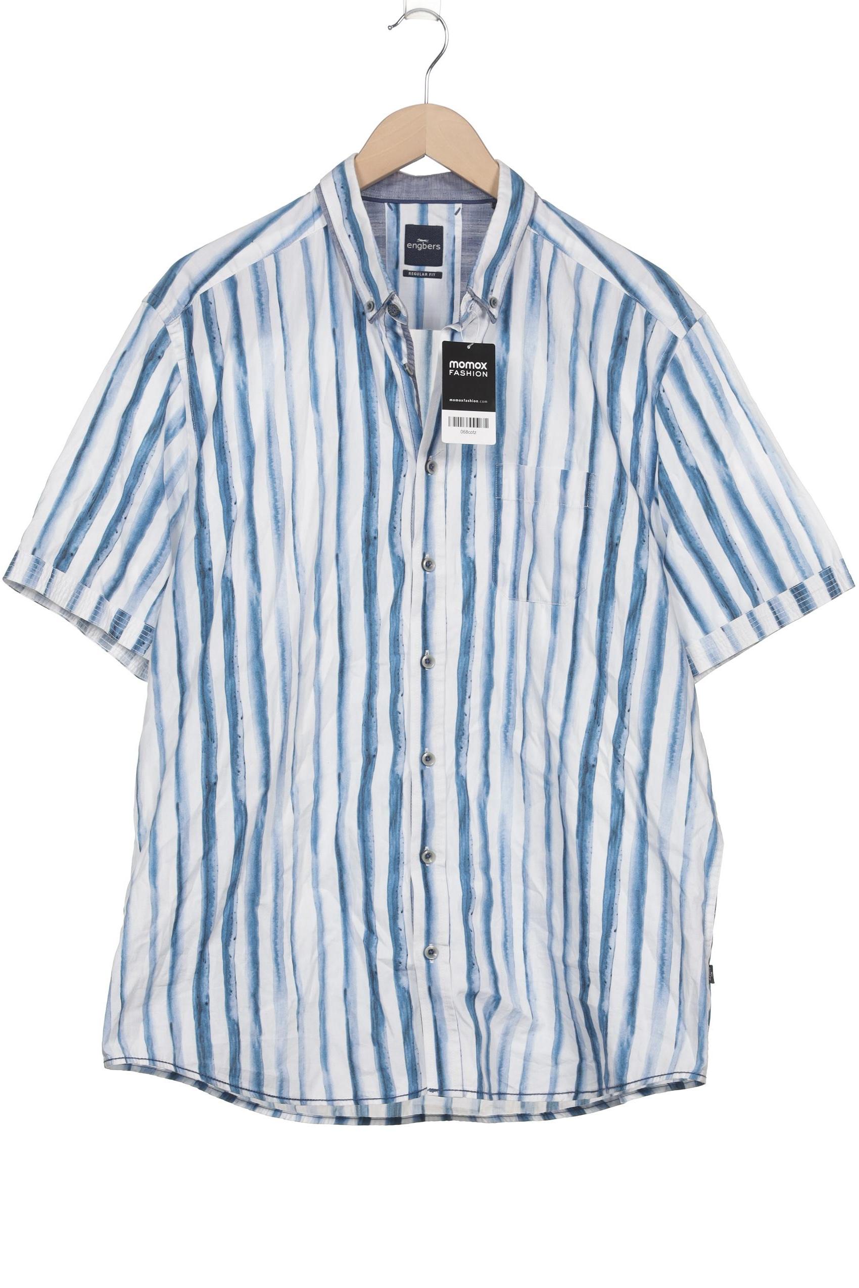 

engbers Herren Hemd, blau, Gr. 56