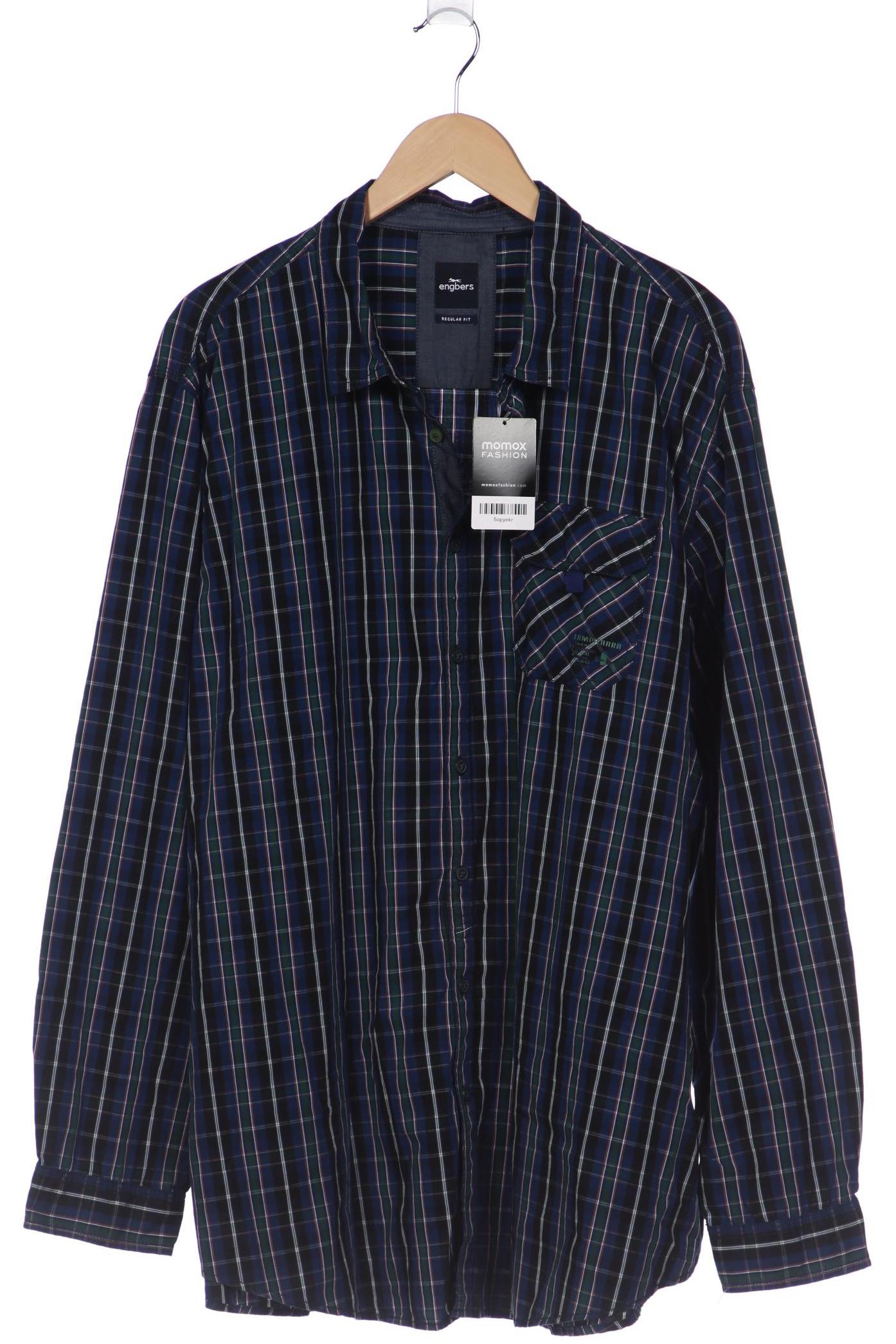 

engbers Herren Hemd, marineblau