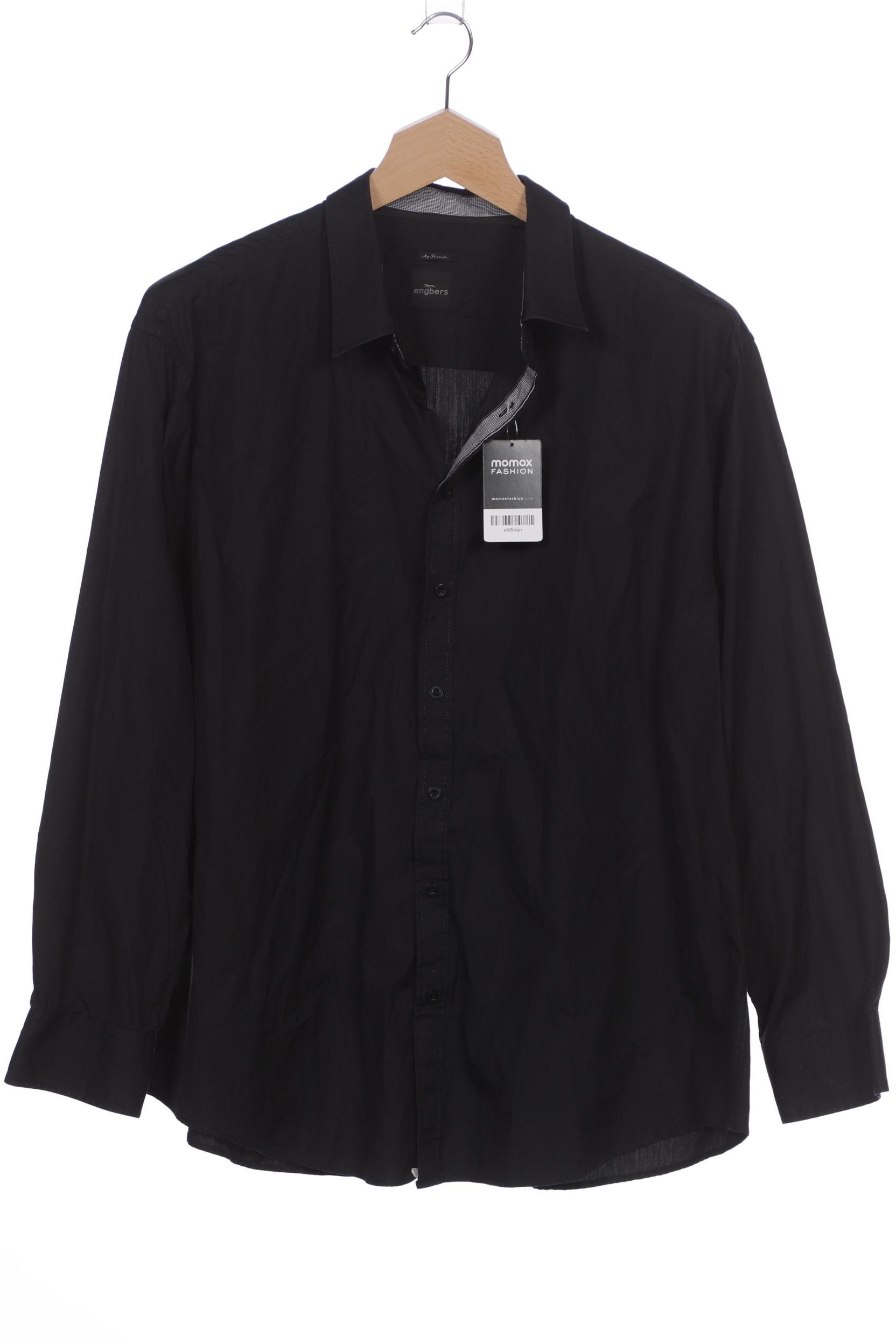 

engbers Herren Hemd, schwarz, Gr. 60