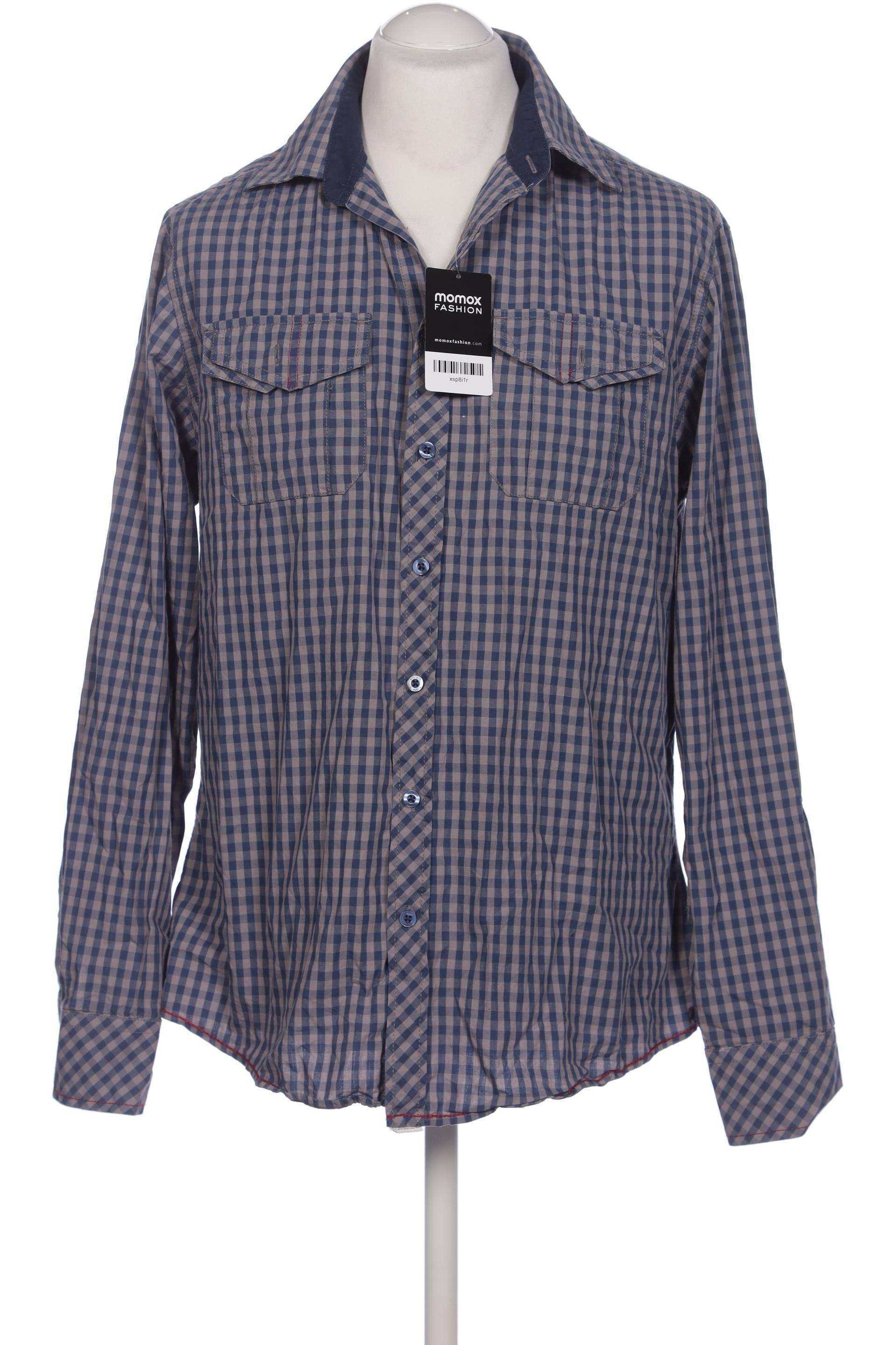

engbers Herren Hemd, blau, Gr. 52