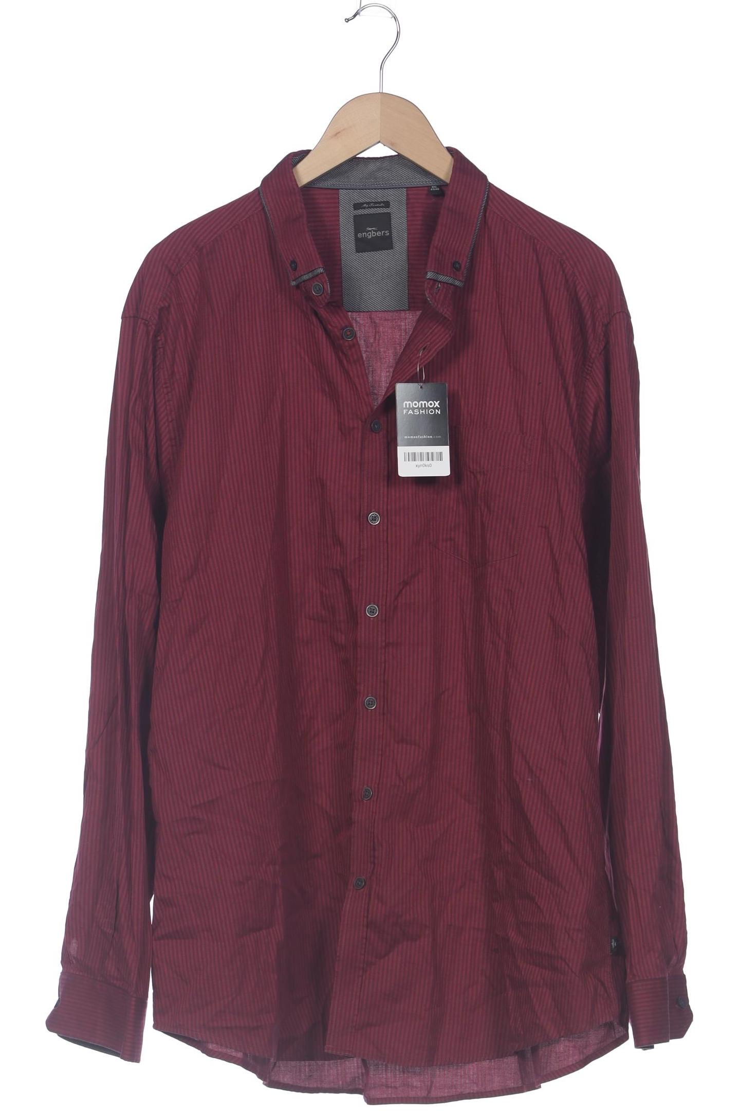 

engbers Herren Hemd, bordeaux, Gr. 58