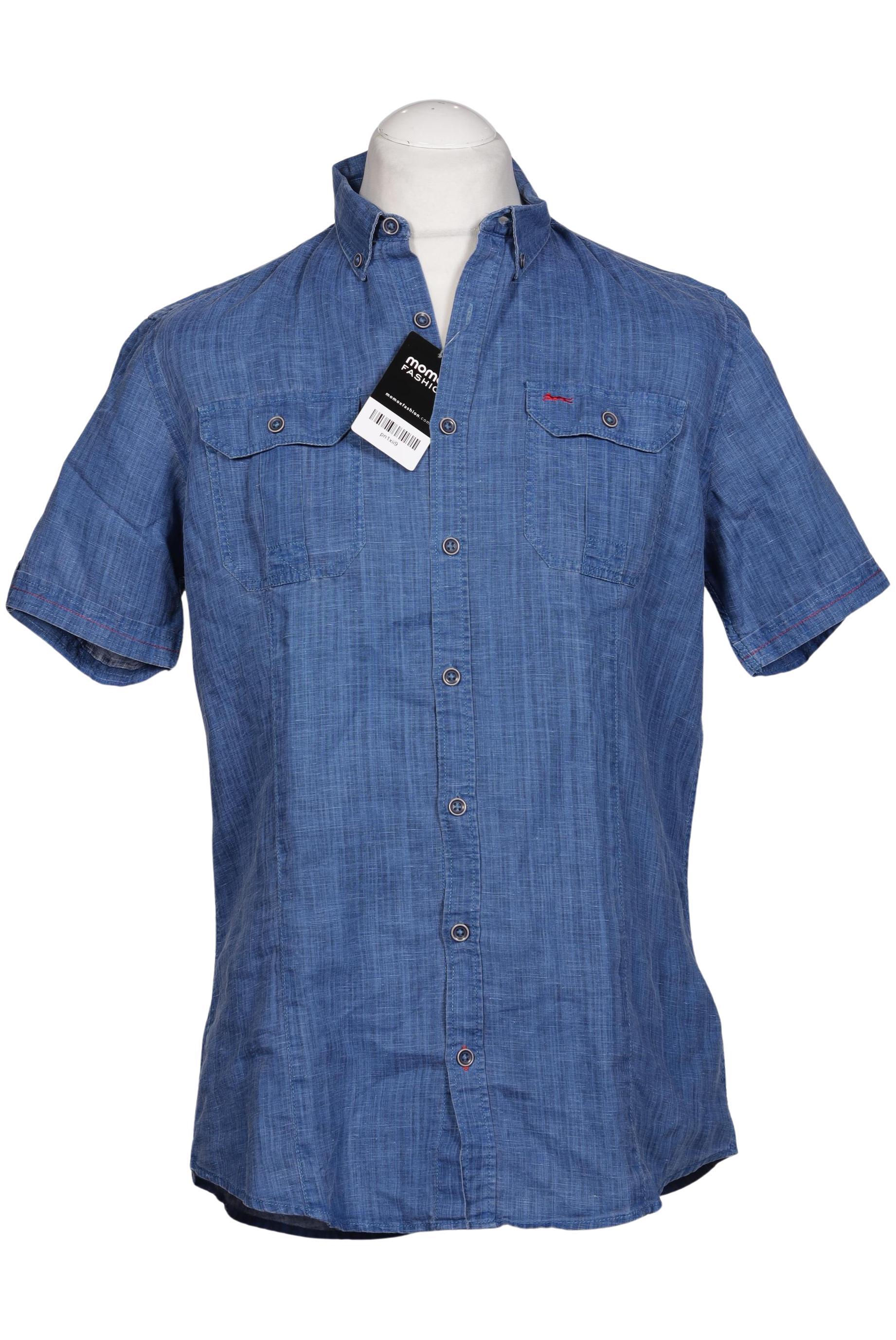 

engbers Herren Hemd, blau, Gr. 48