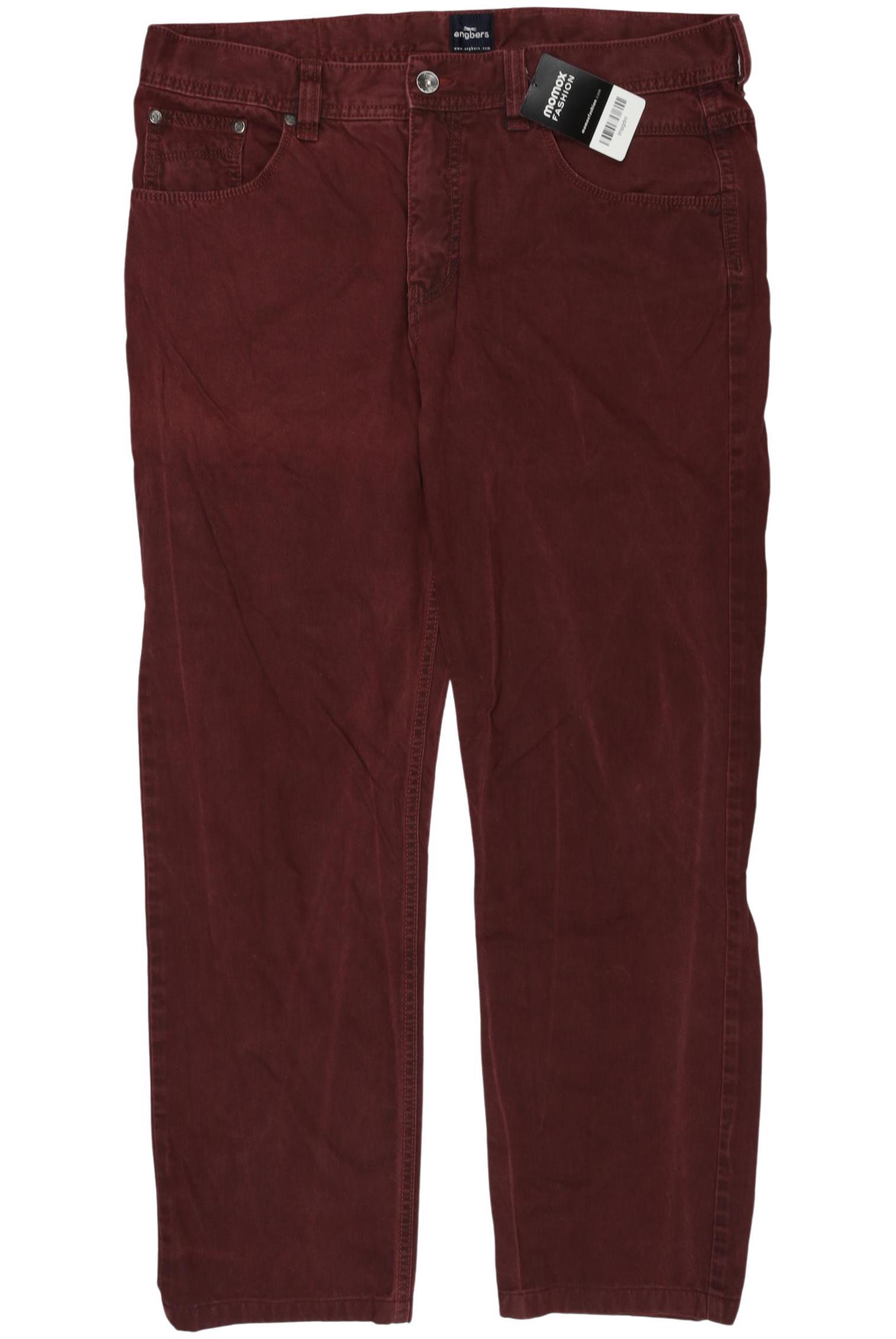 

engbers Herren Jeans, bordeaux, Gr. 34