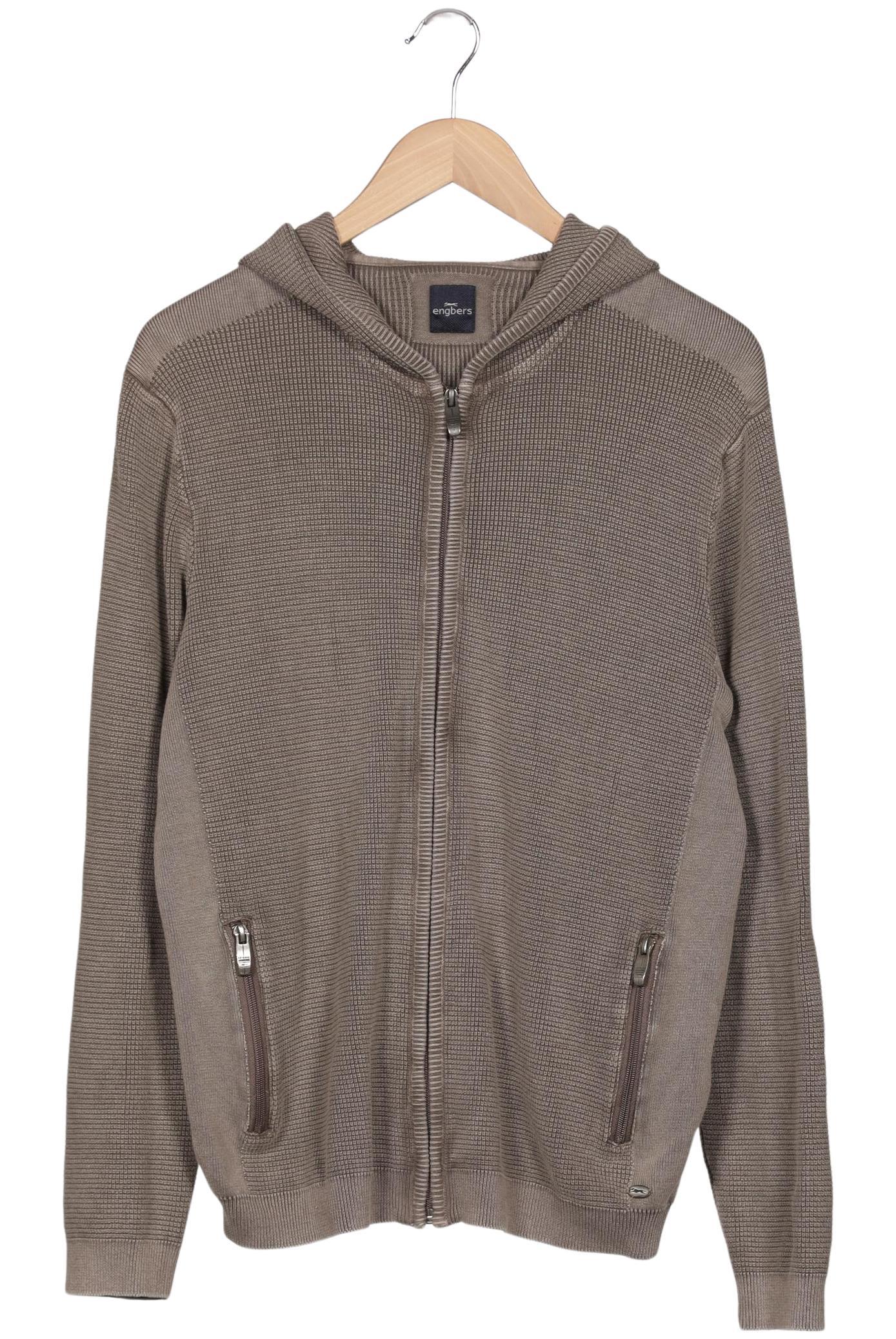 

engbers Herren Kapuzenpullover, braun, Gr. 48