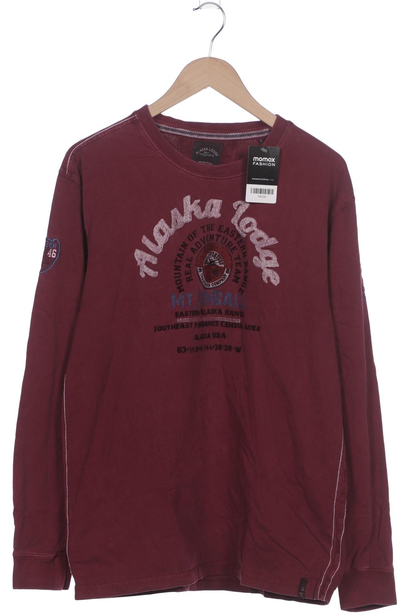 

engbers Herren Langarmshirt, bordeaux, Gr. 54