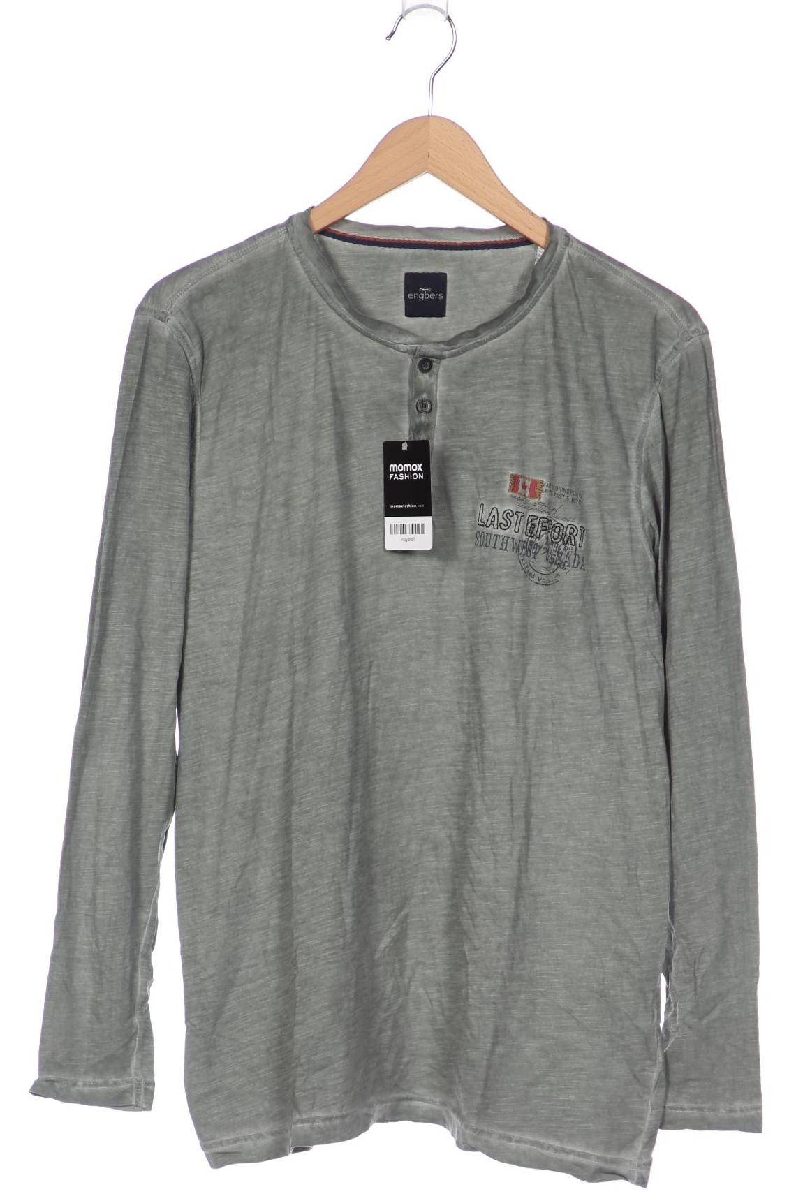 

engbers Herren Langarmshirt, türkis
