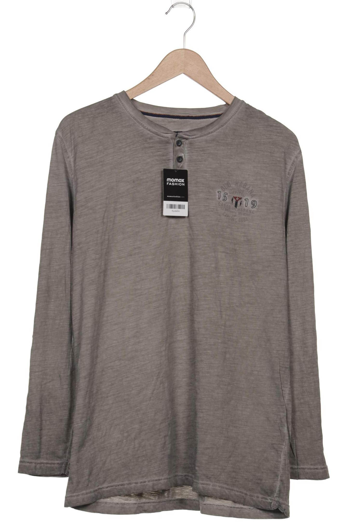 

engbers Herren Langarmshirt, grau, Gr. 52