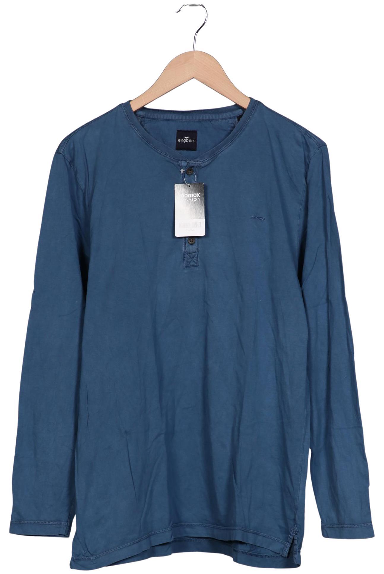 Thumbnail - engbers Herren Langarmshirt, blau, Gr. 52