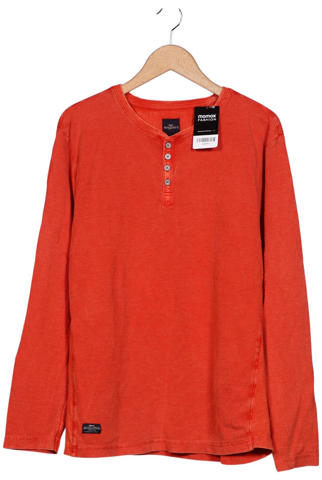 

engbers Herren Langarmshirt, rot, Gr. 52