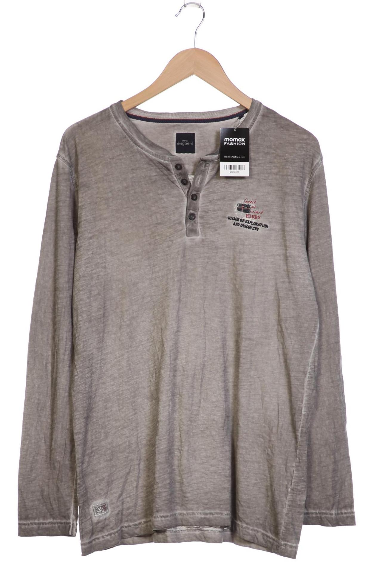 

engbers Herren Langarmshirt, grau, Gr. 48