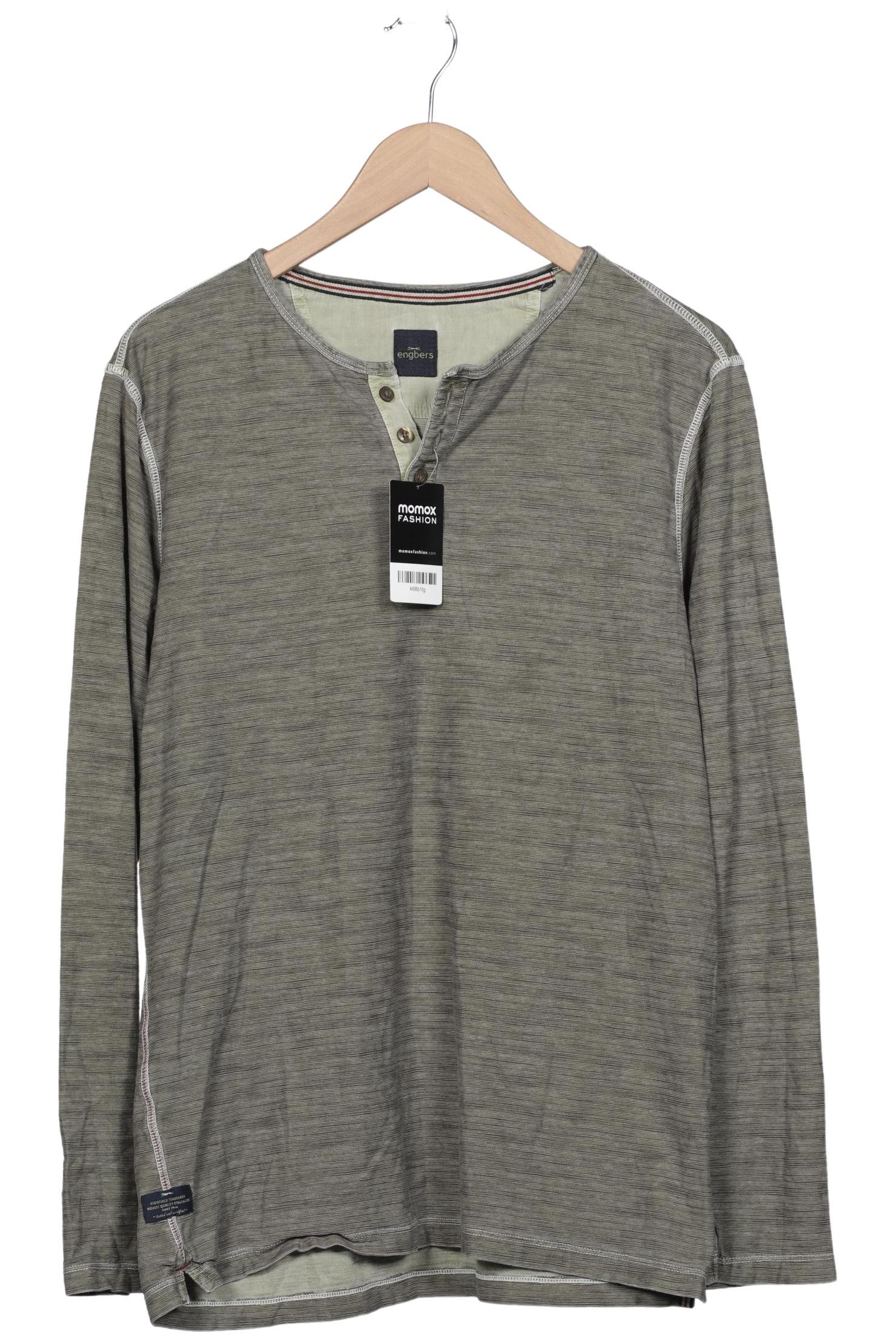 

engbers Herren Langarmshirt, grün, Gr. 56