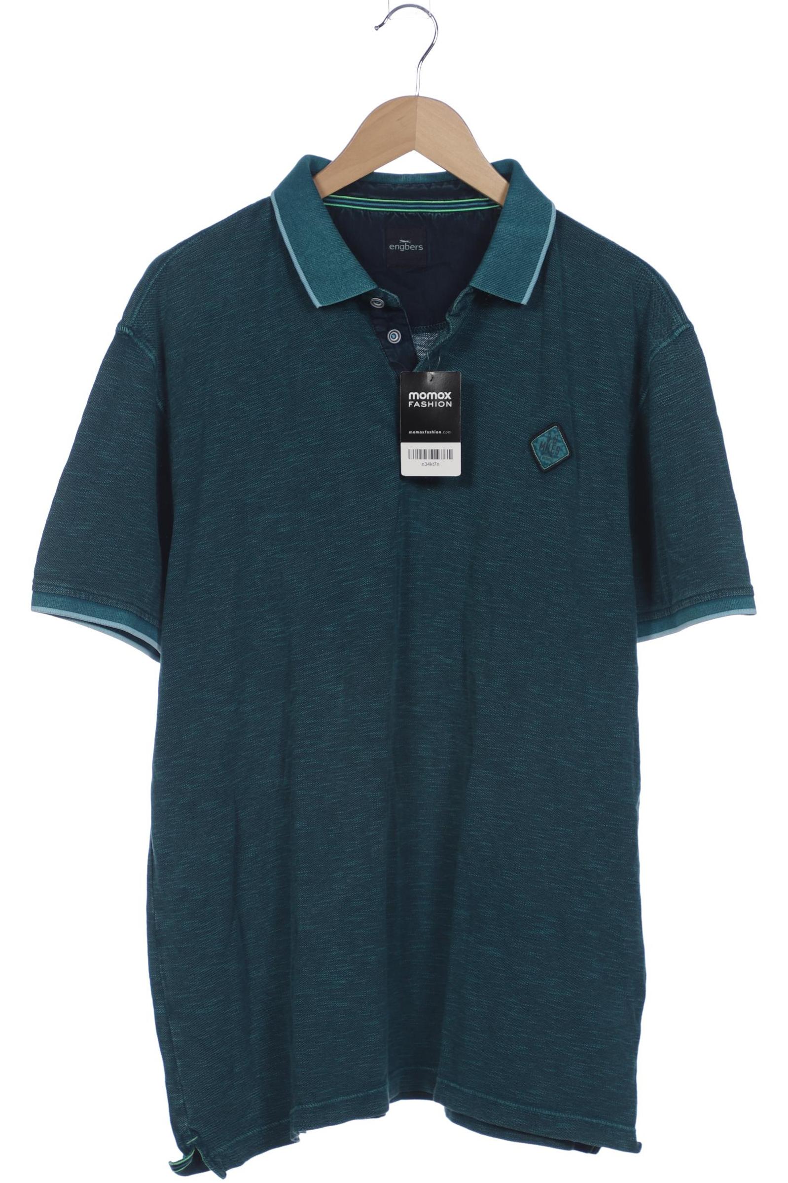 

engbers Herren Langarmshirt, türkis, Gr. 54