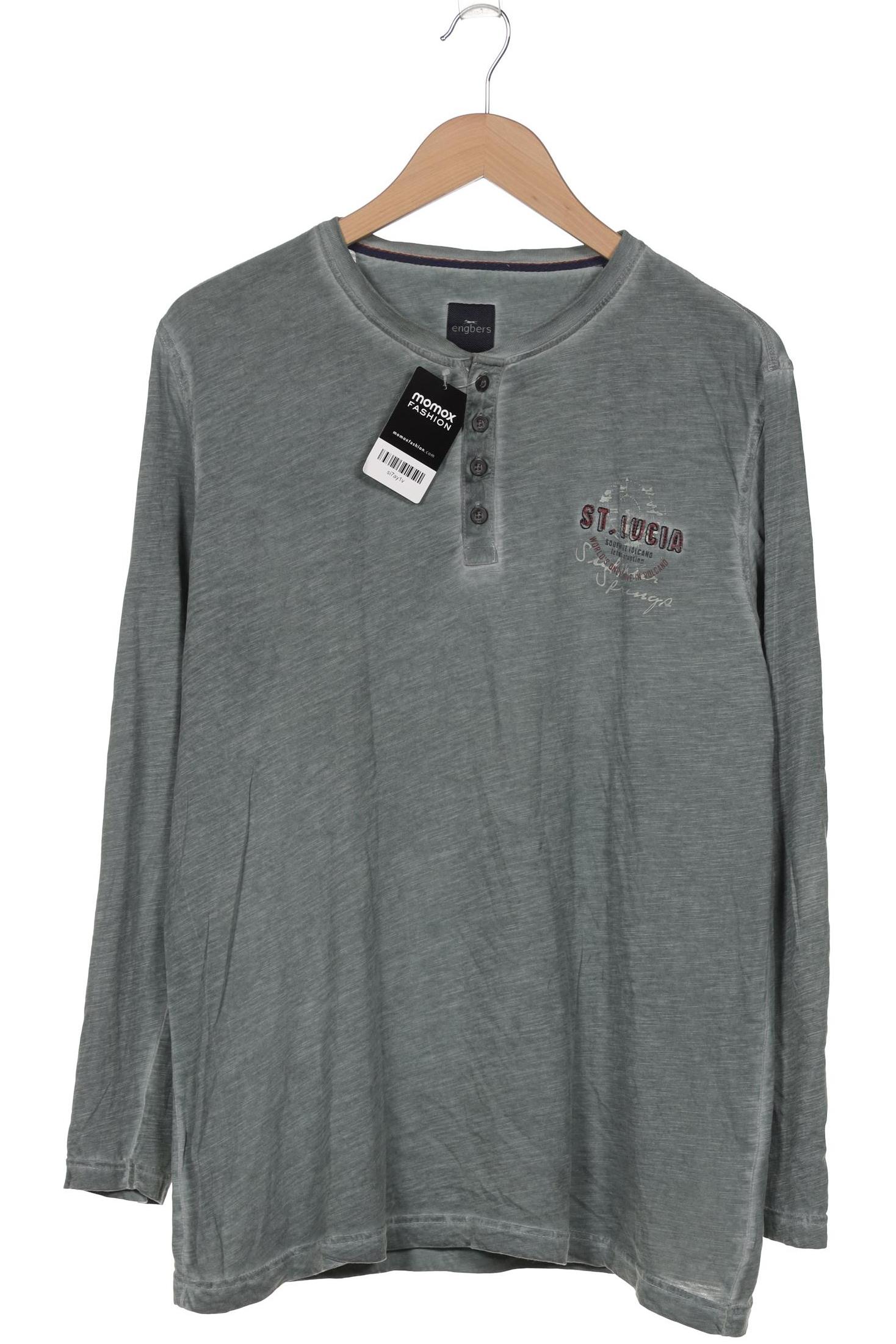 

engbers Herren Langarmshirt, grün, Gr. 52